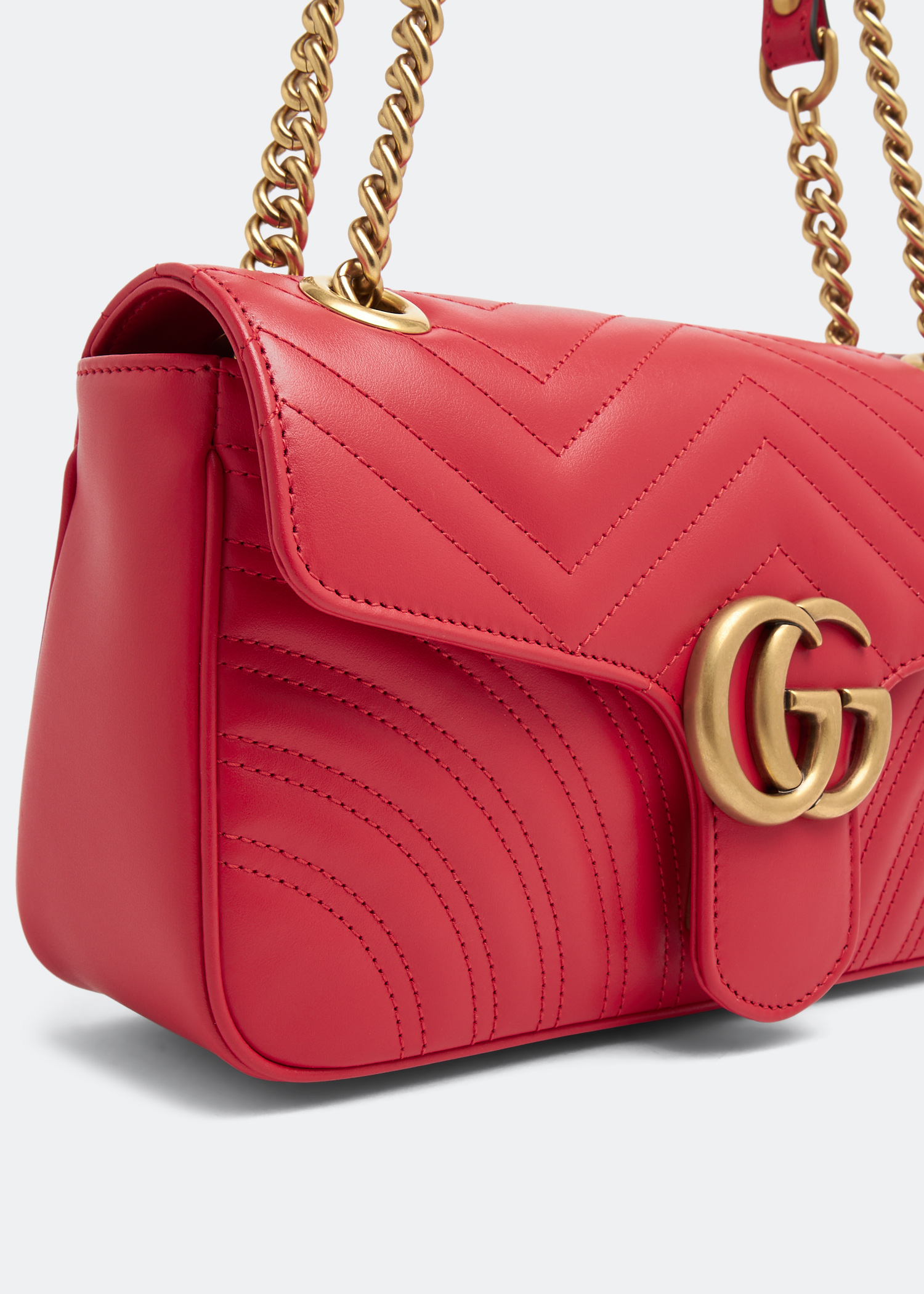 

GG Marmont Matelassé shoulder bag, Red