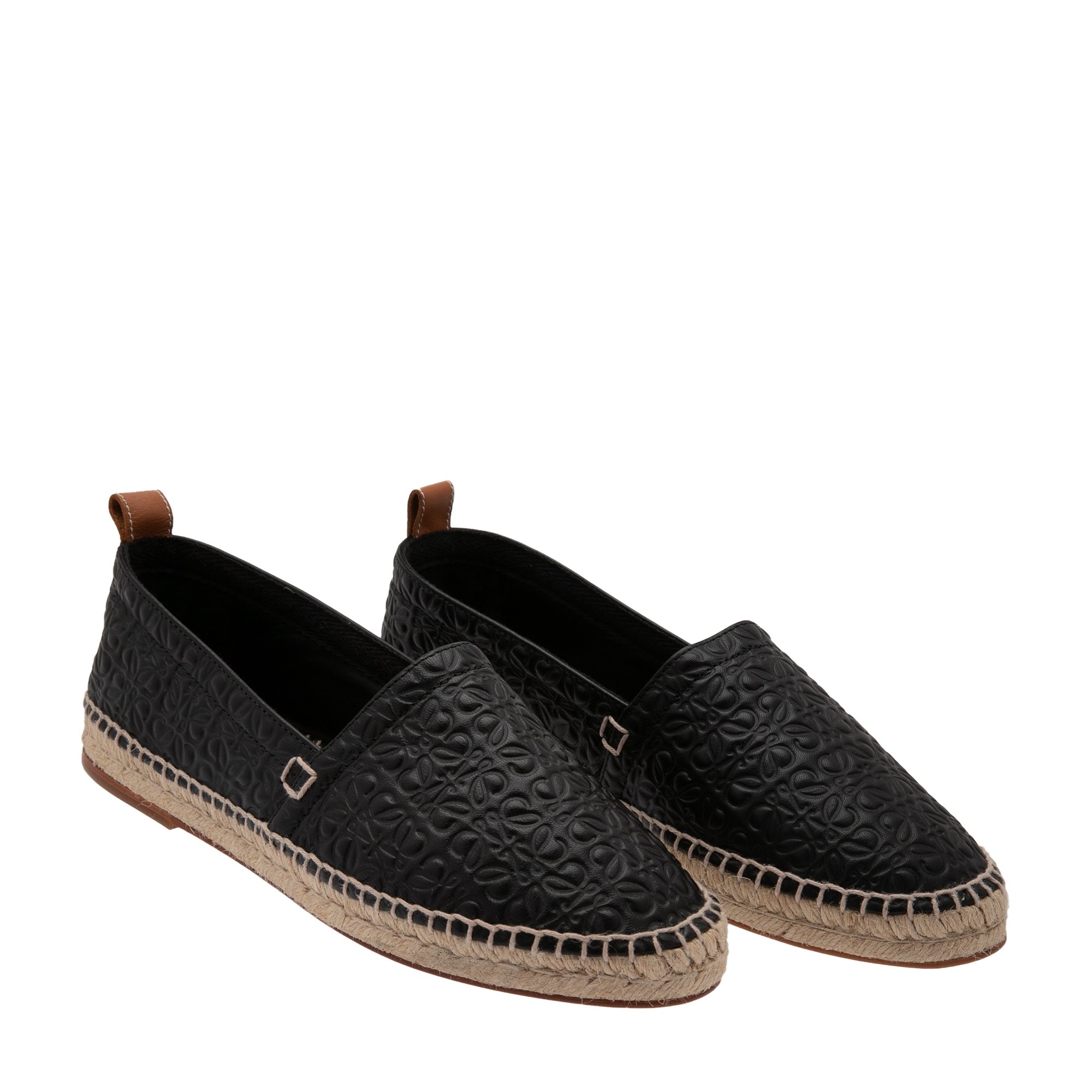 

Leather espadrilles, Black