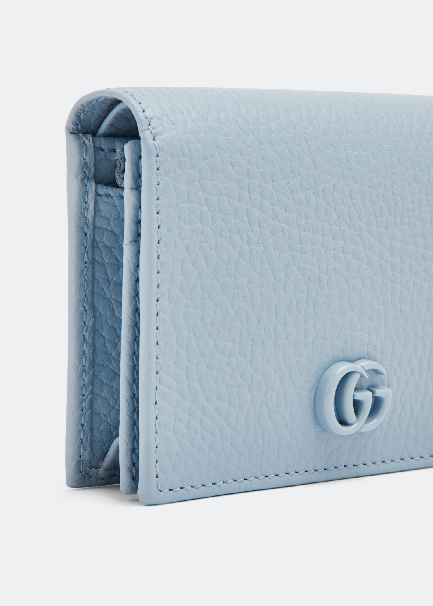 

GG Marmont card case wallet, Blue