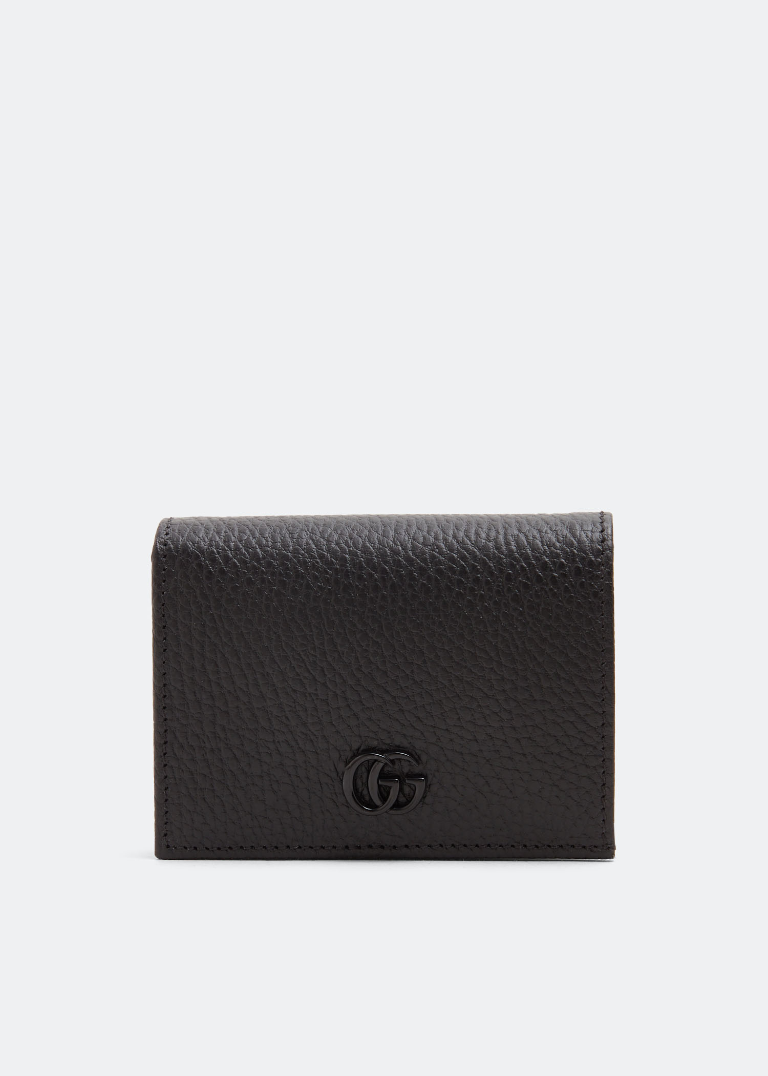 

GG Marmont card case wallet, Black