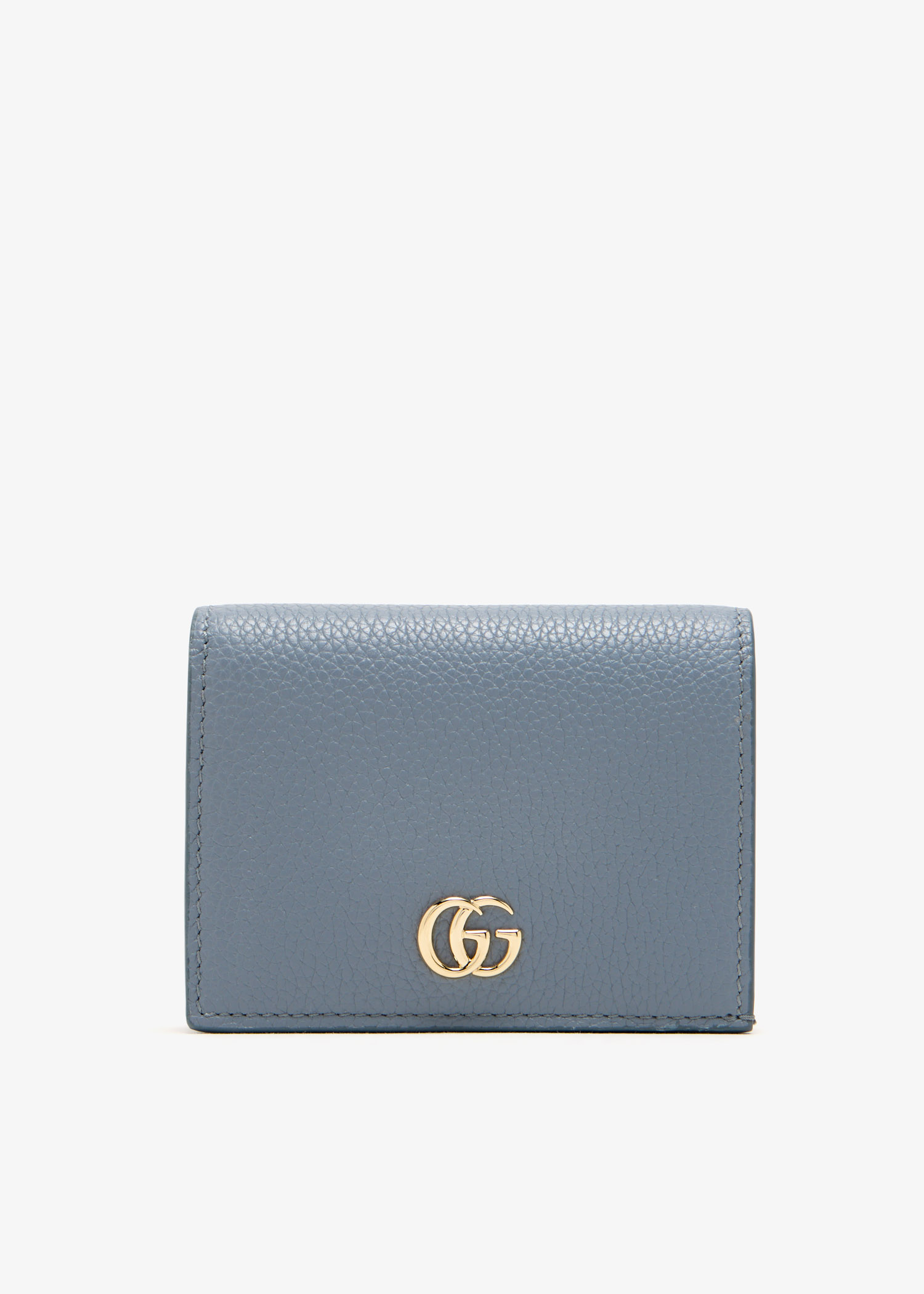 

GG Marmont mini wallet, Blue