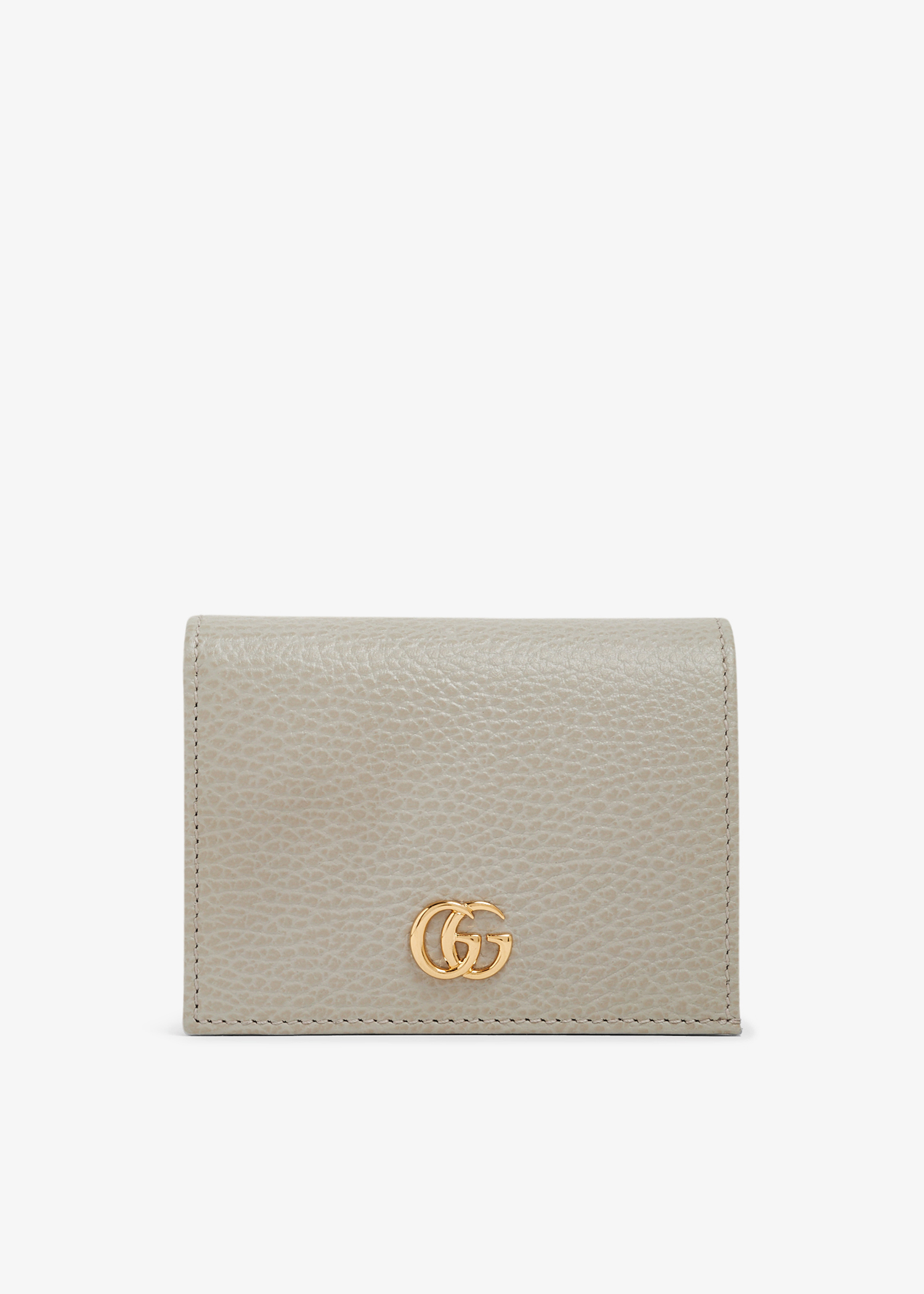 

GG Marmont card case wallet, Grey