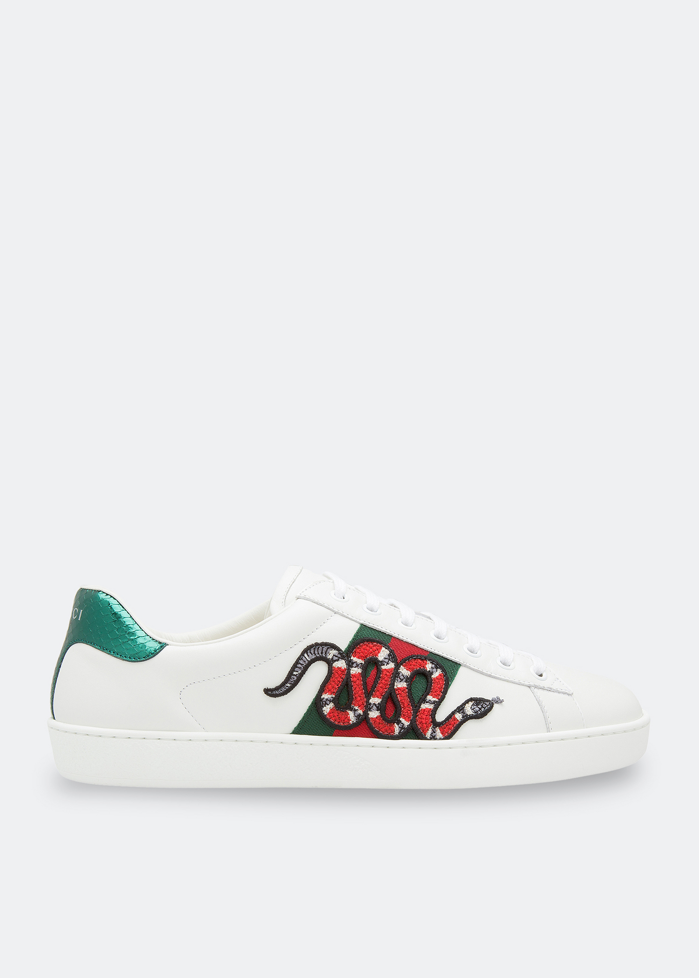 

New Ace leather sneakers, White