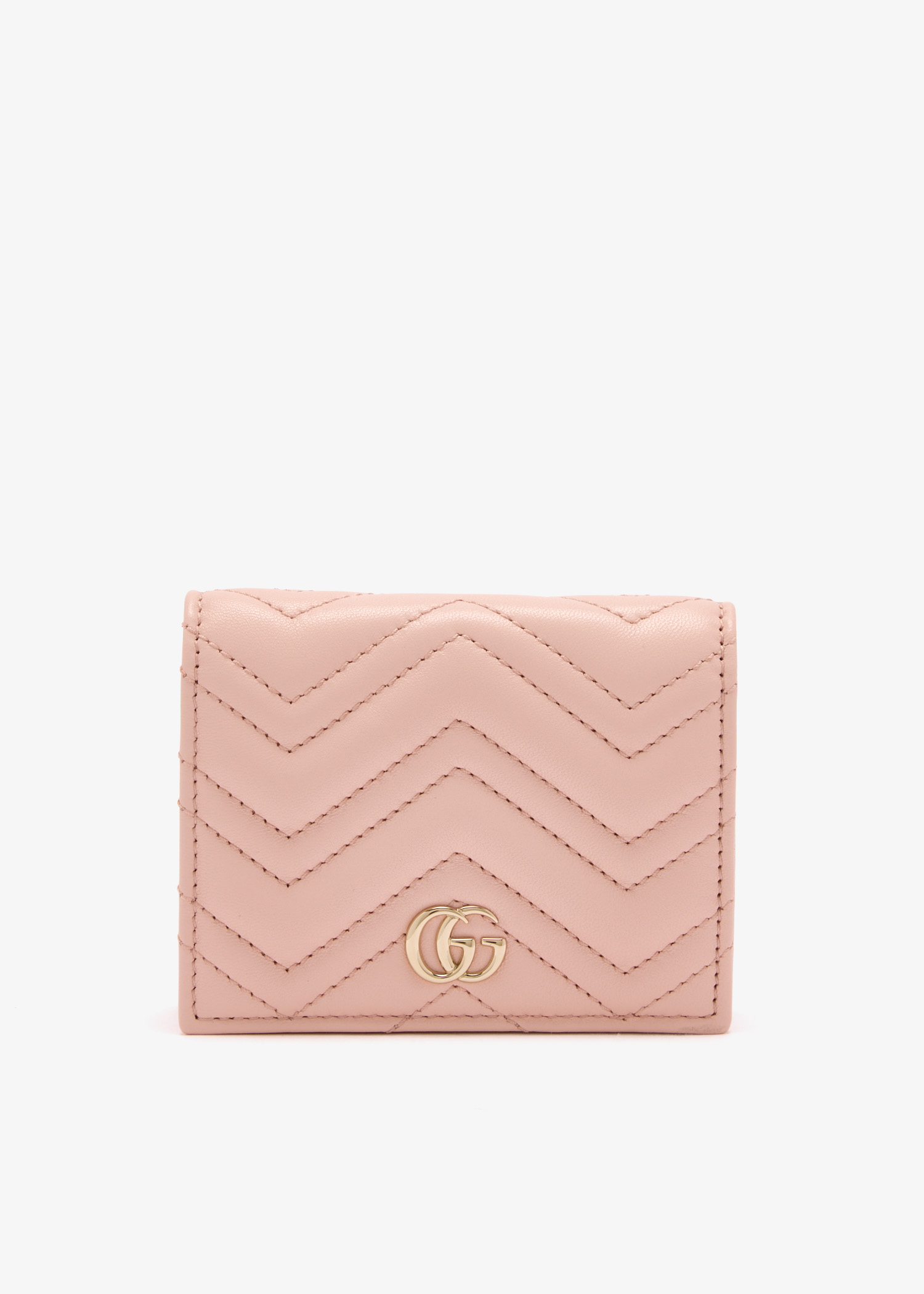 

GG Marmont small wallet, Pink