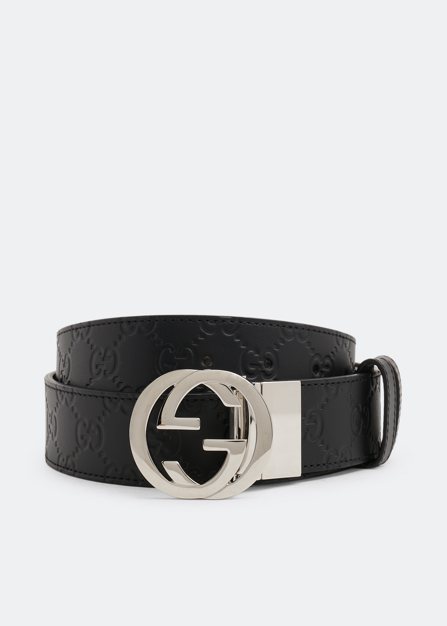 

Reversible GG Signature belt, Black