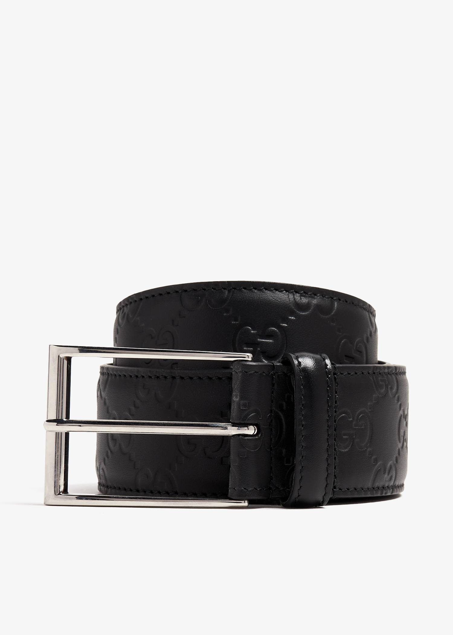 

Gucci Signature GG belt, Black