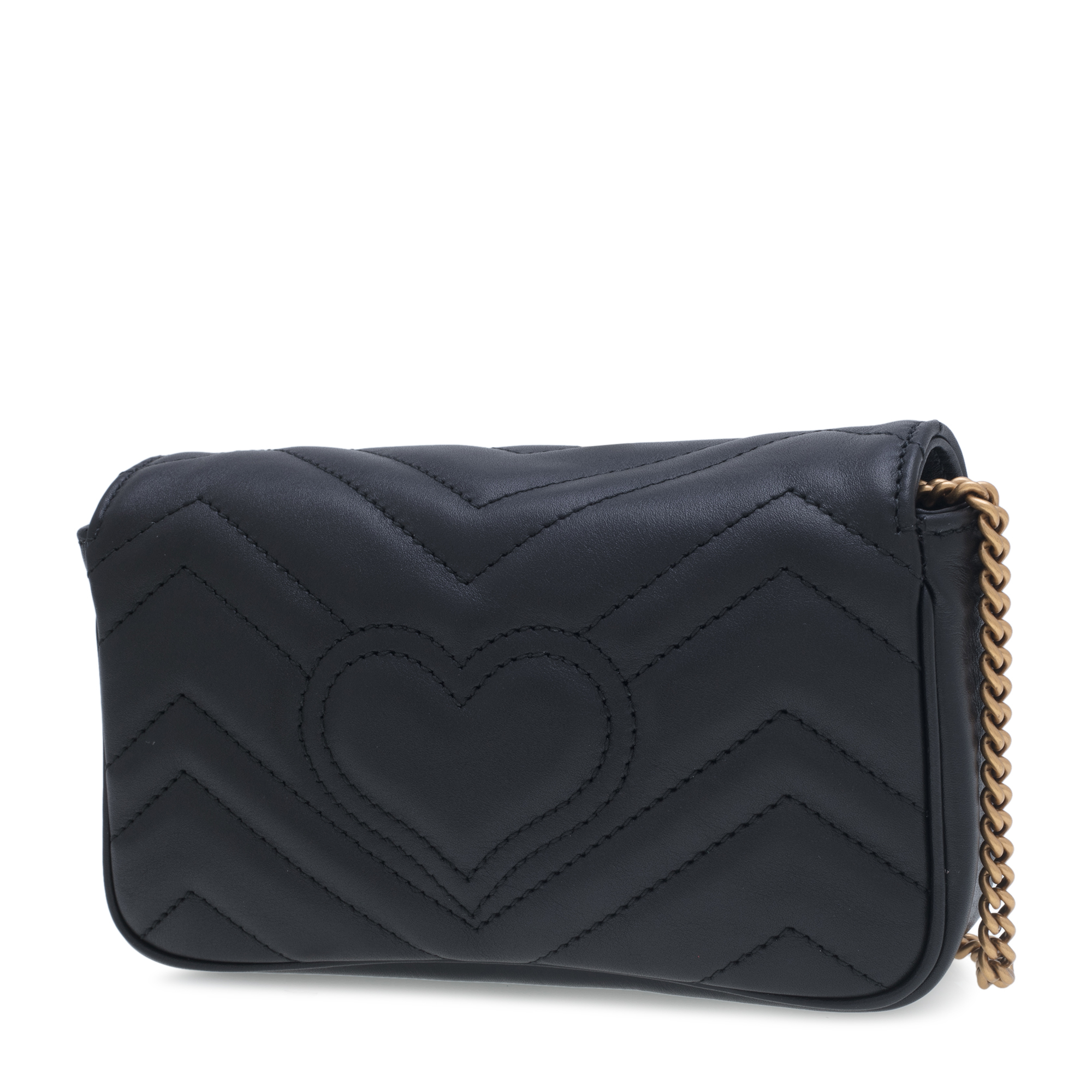 

GG Marmont Super Mini bag, Black