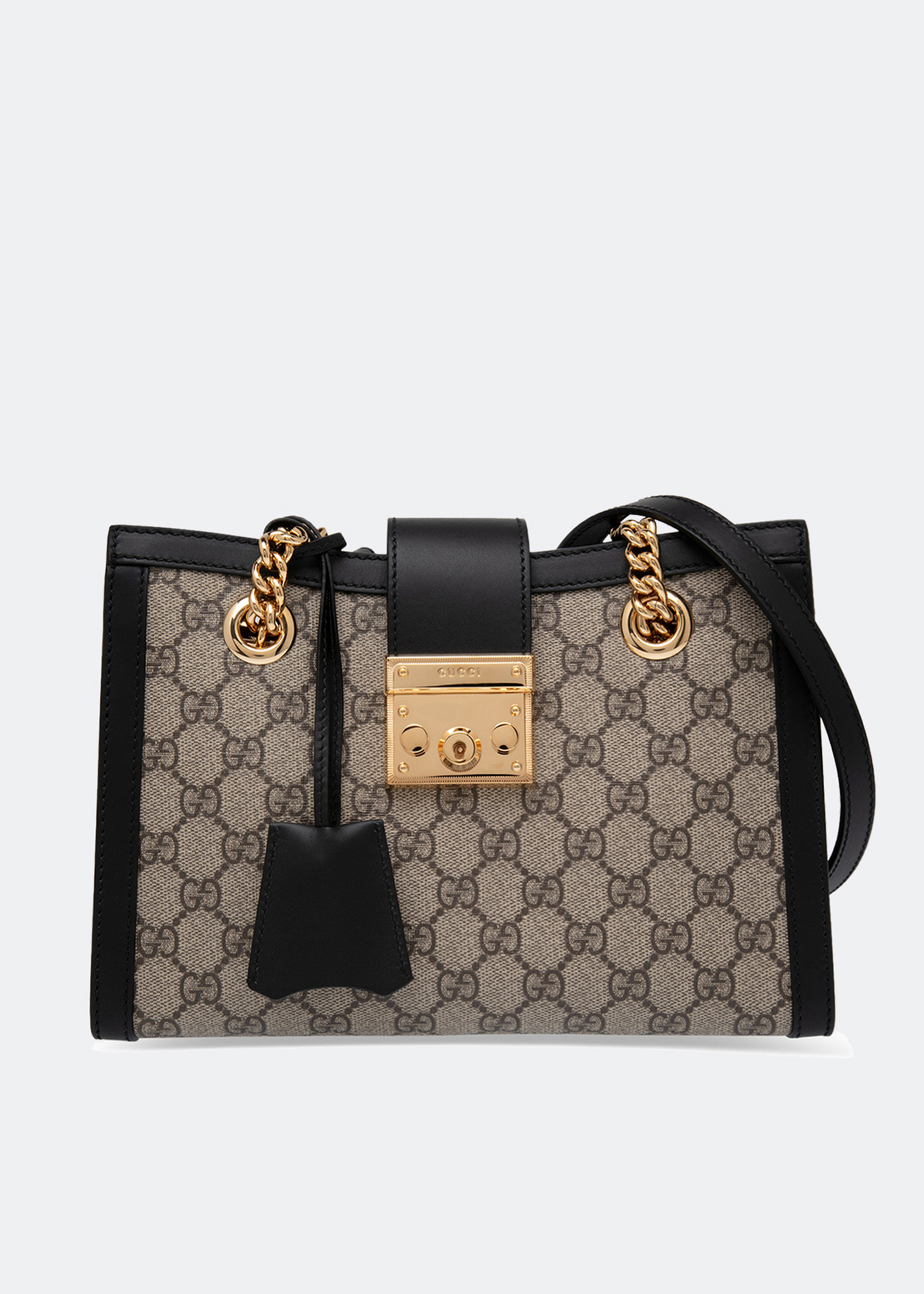 

GG Padlock small shoulder bag, Beige