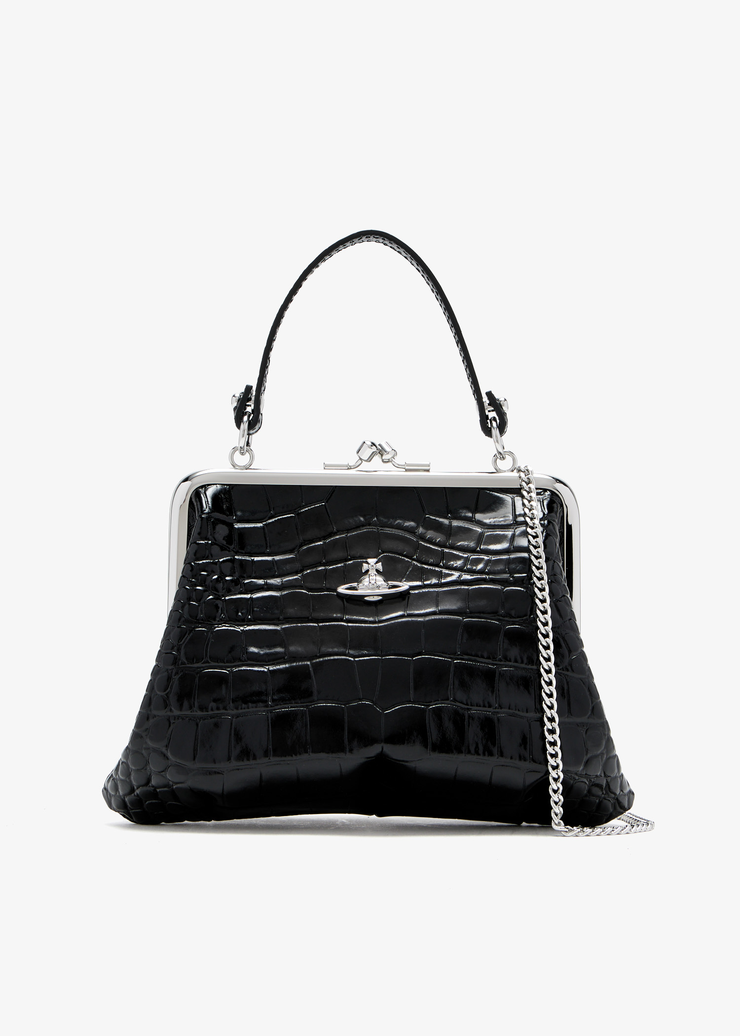 

Granny Frame purse, Black