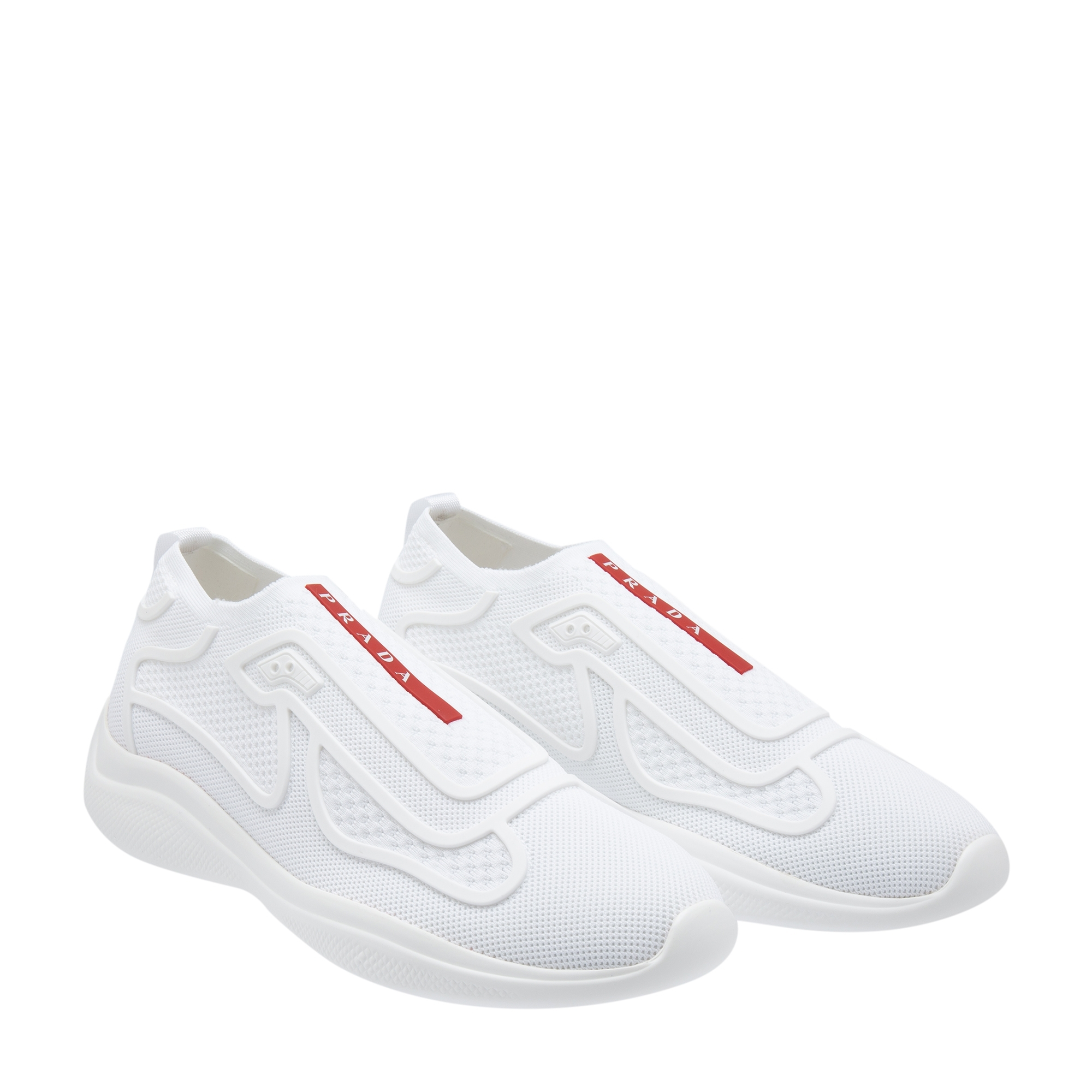 

Mesh slip-on sneakers, White