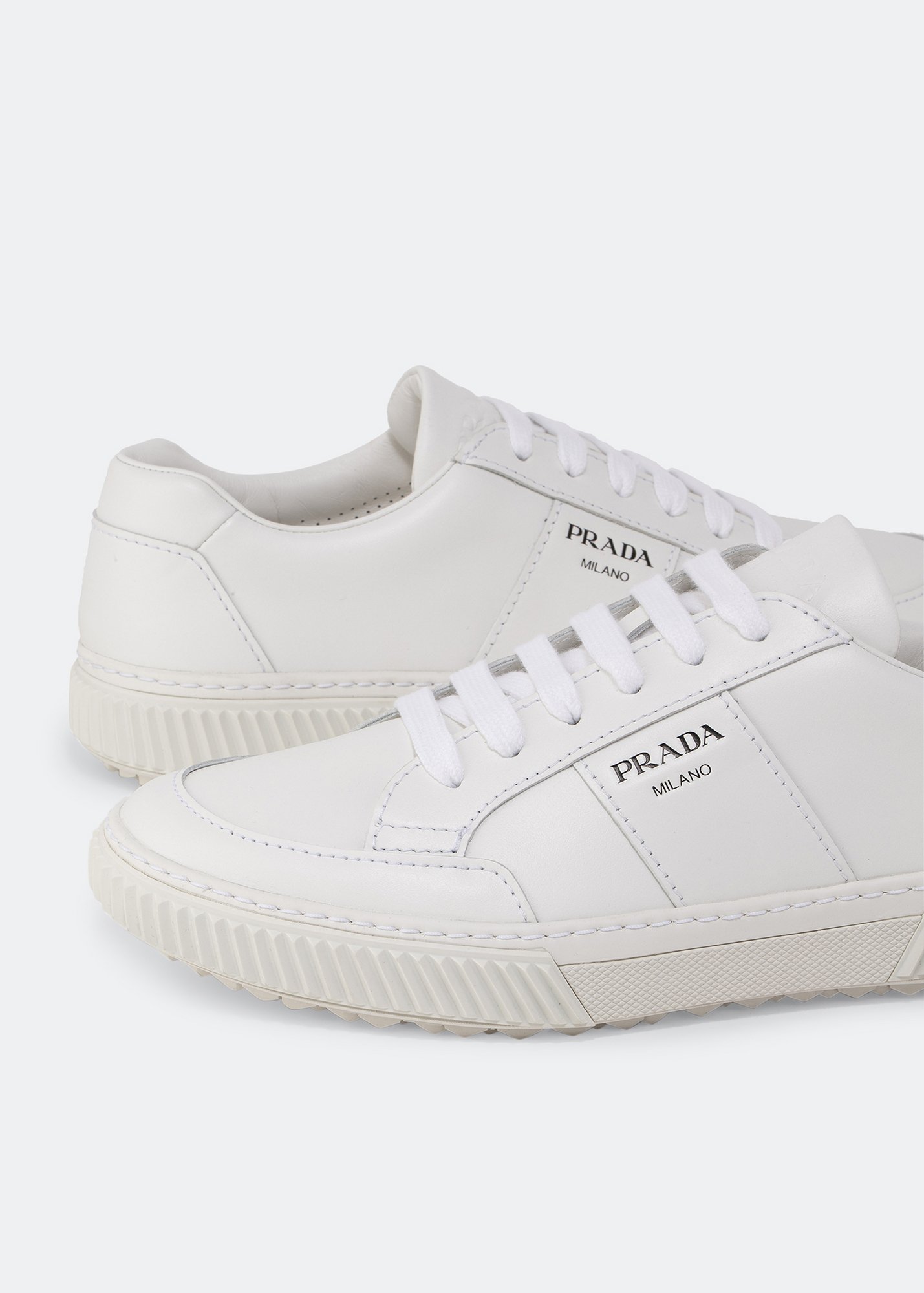 

Leather sneakers, White