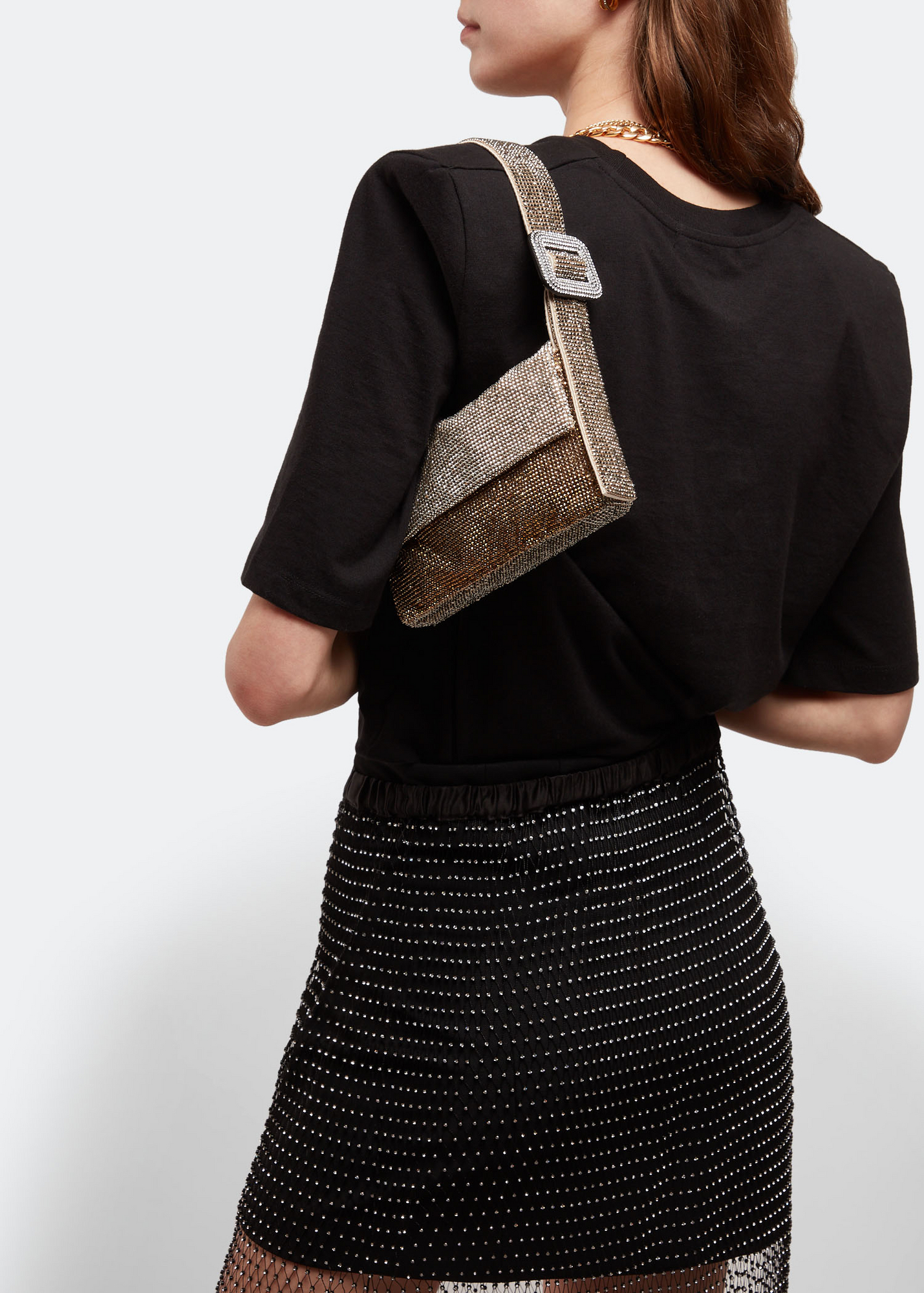

Vitty La Mignon shoulder bag, Gold