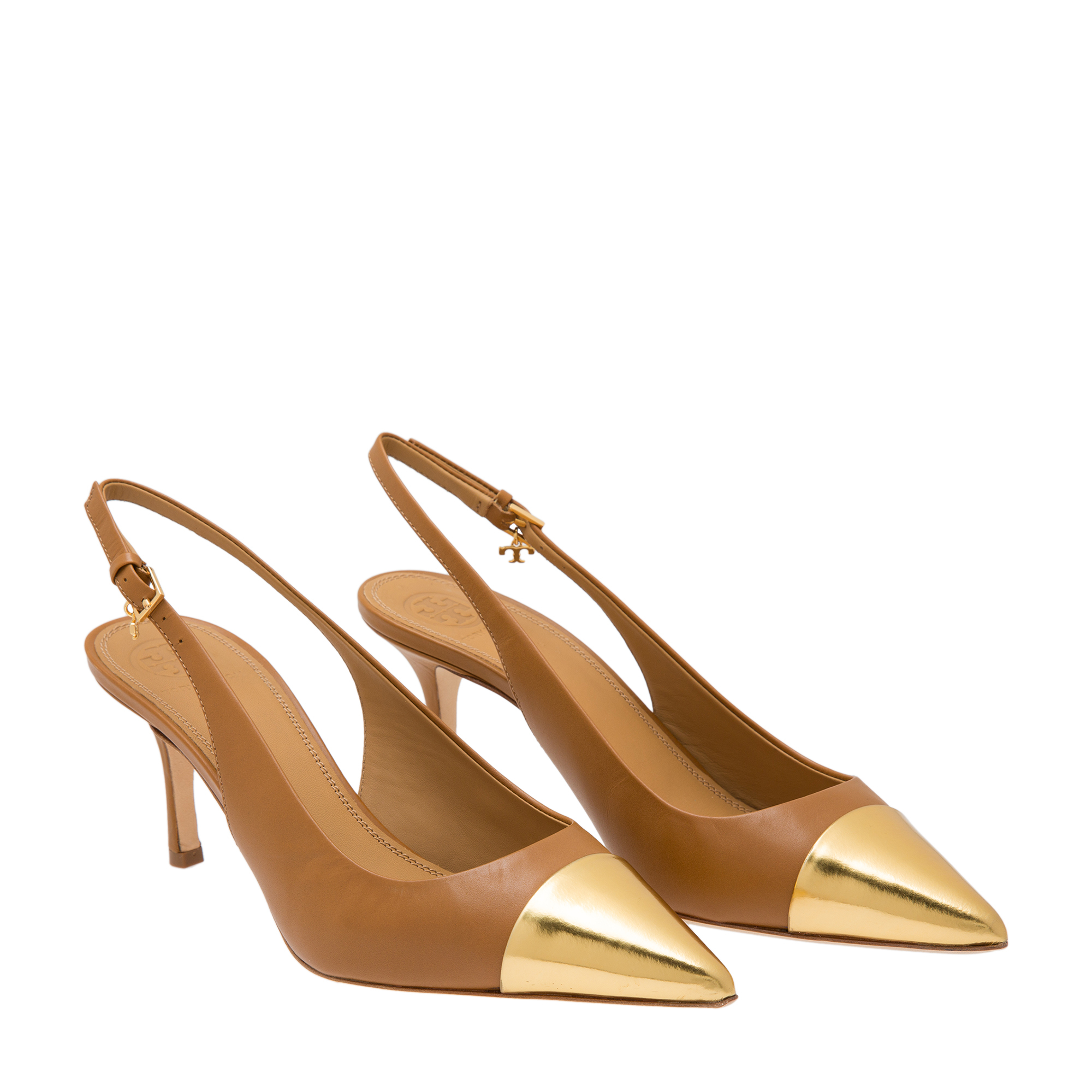 

Penelope slingback pumps, Gold