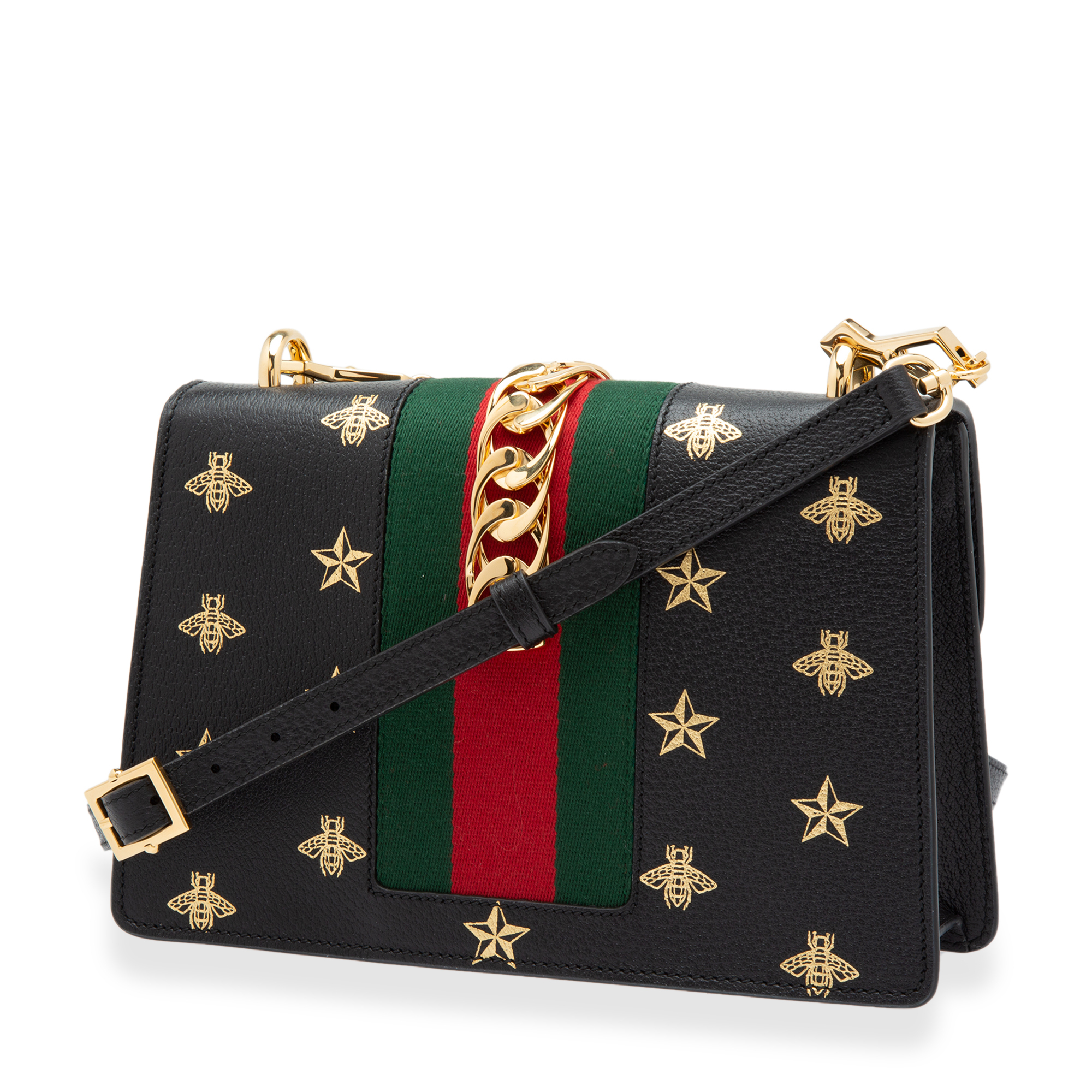 

Sylvie Bee Star small shoulder bag, Black