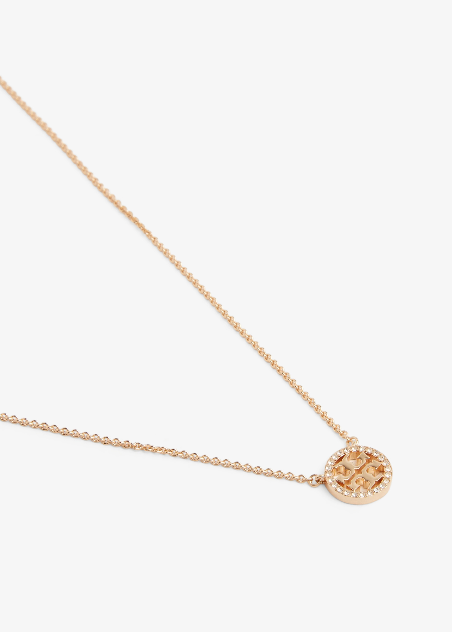 

Miller pavé necklace, Gold