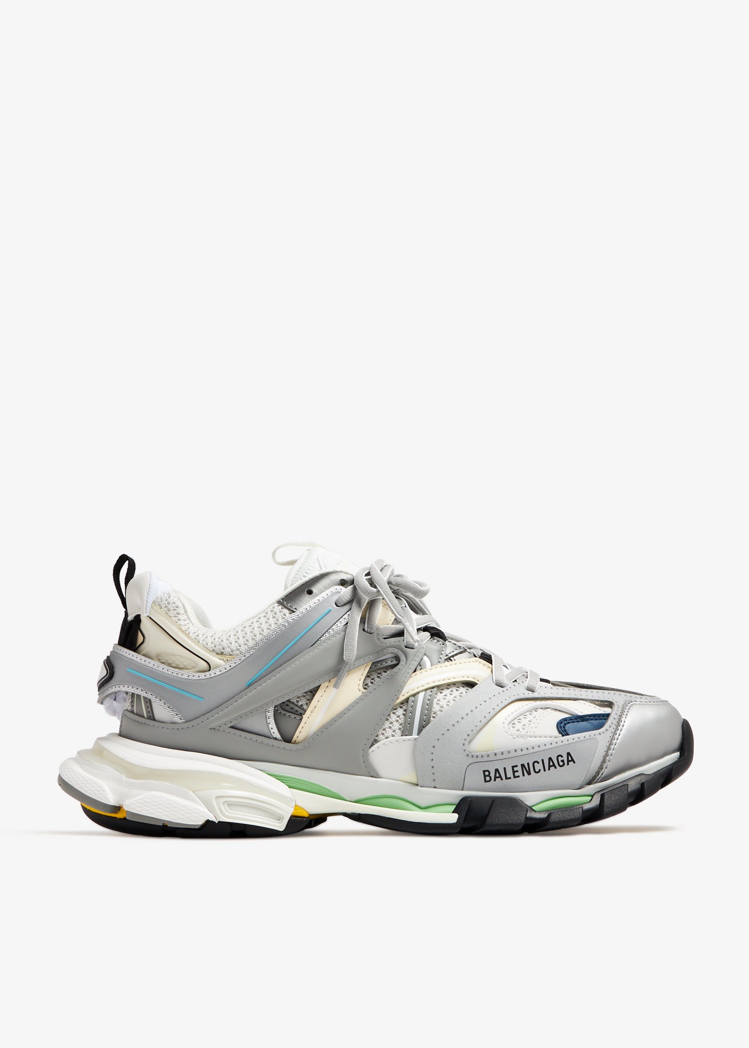 

Track sneakers, Silver