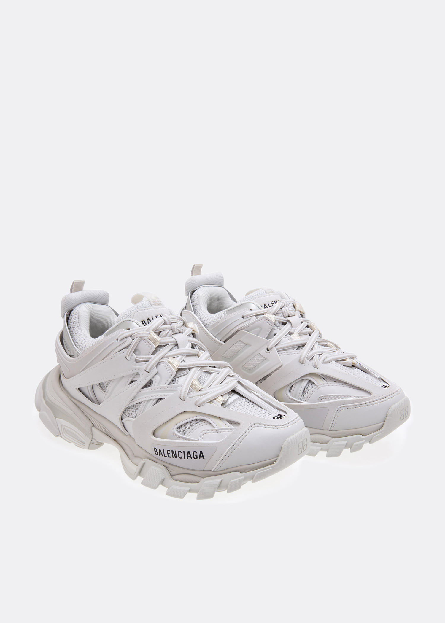 

Track sneakers, White