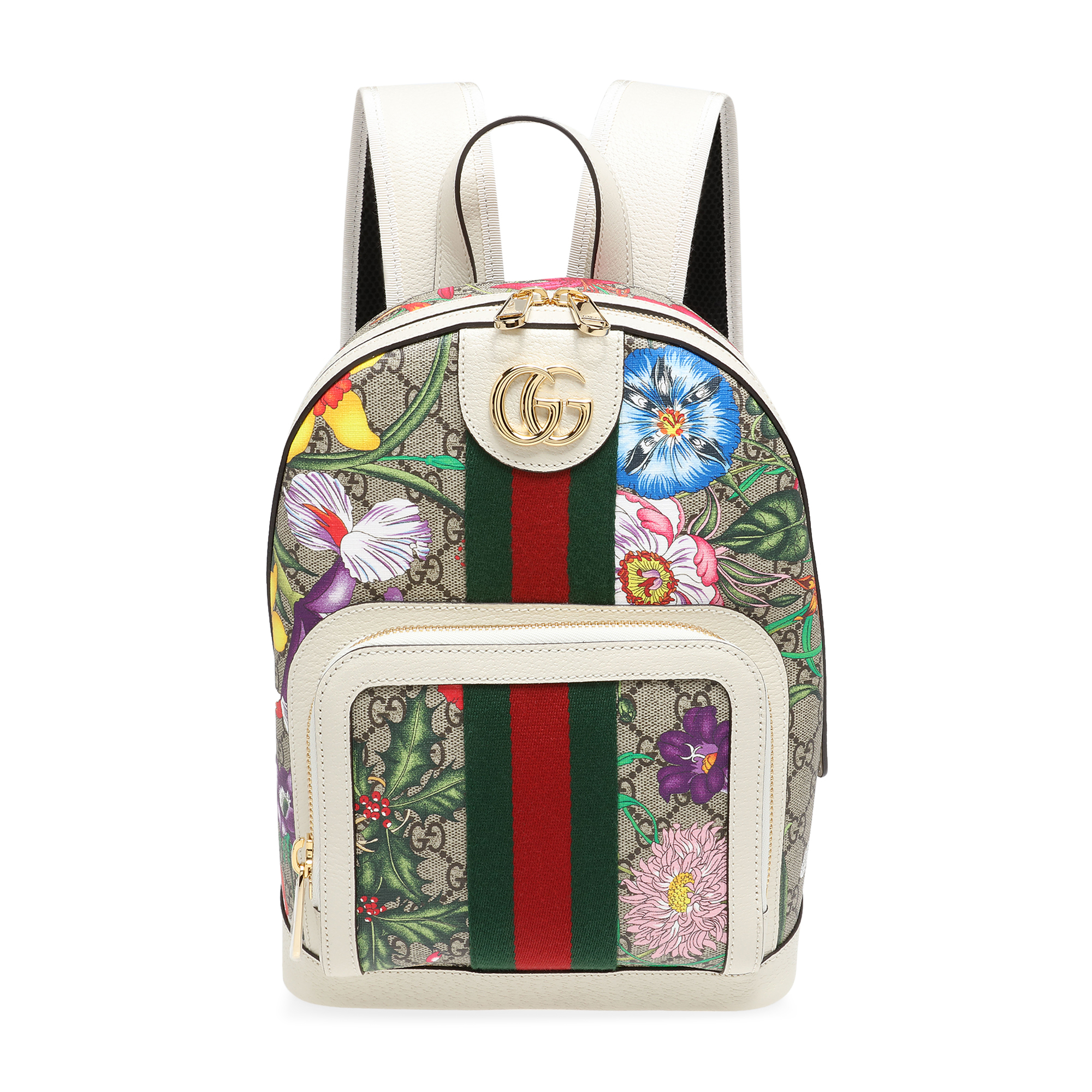 

Ophidia GG Flora backpack, Prints