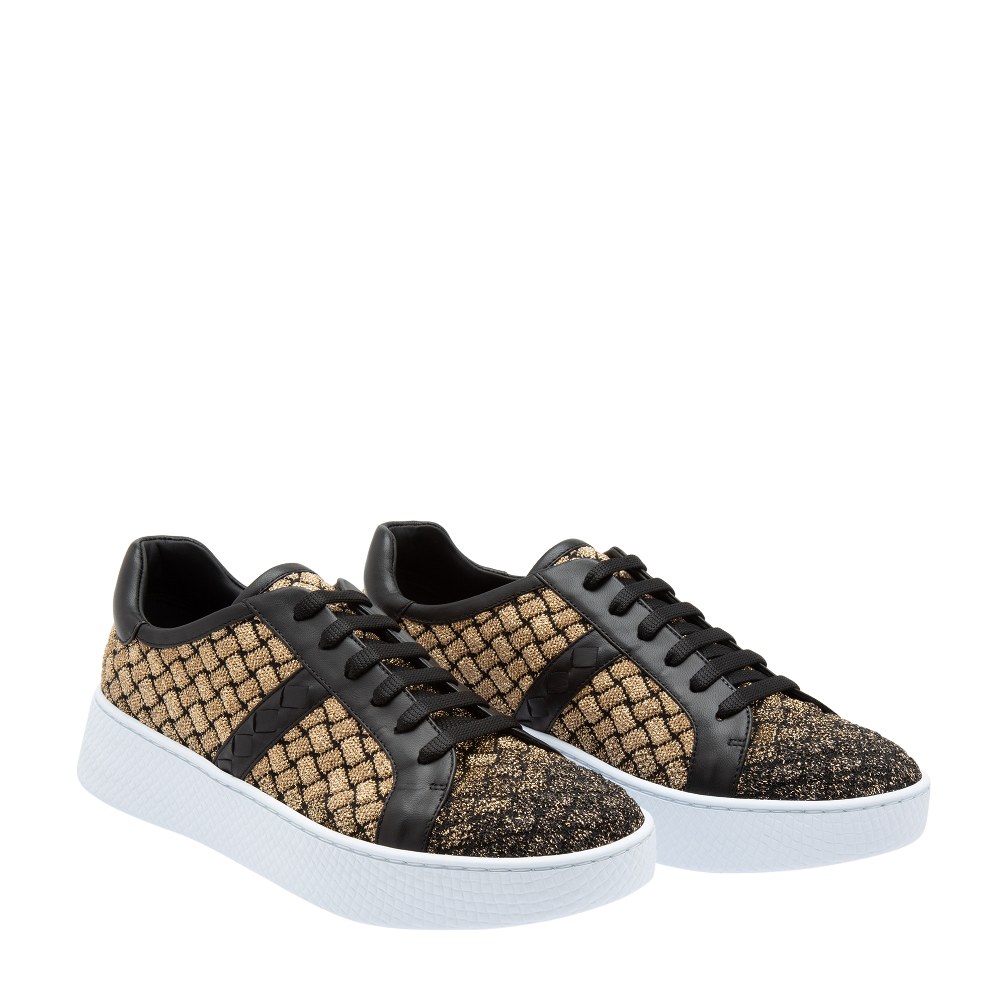 

Helium low-top sneakers, Gold