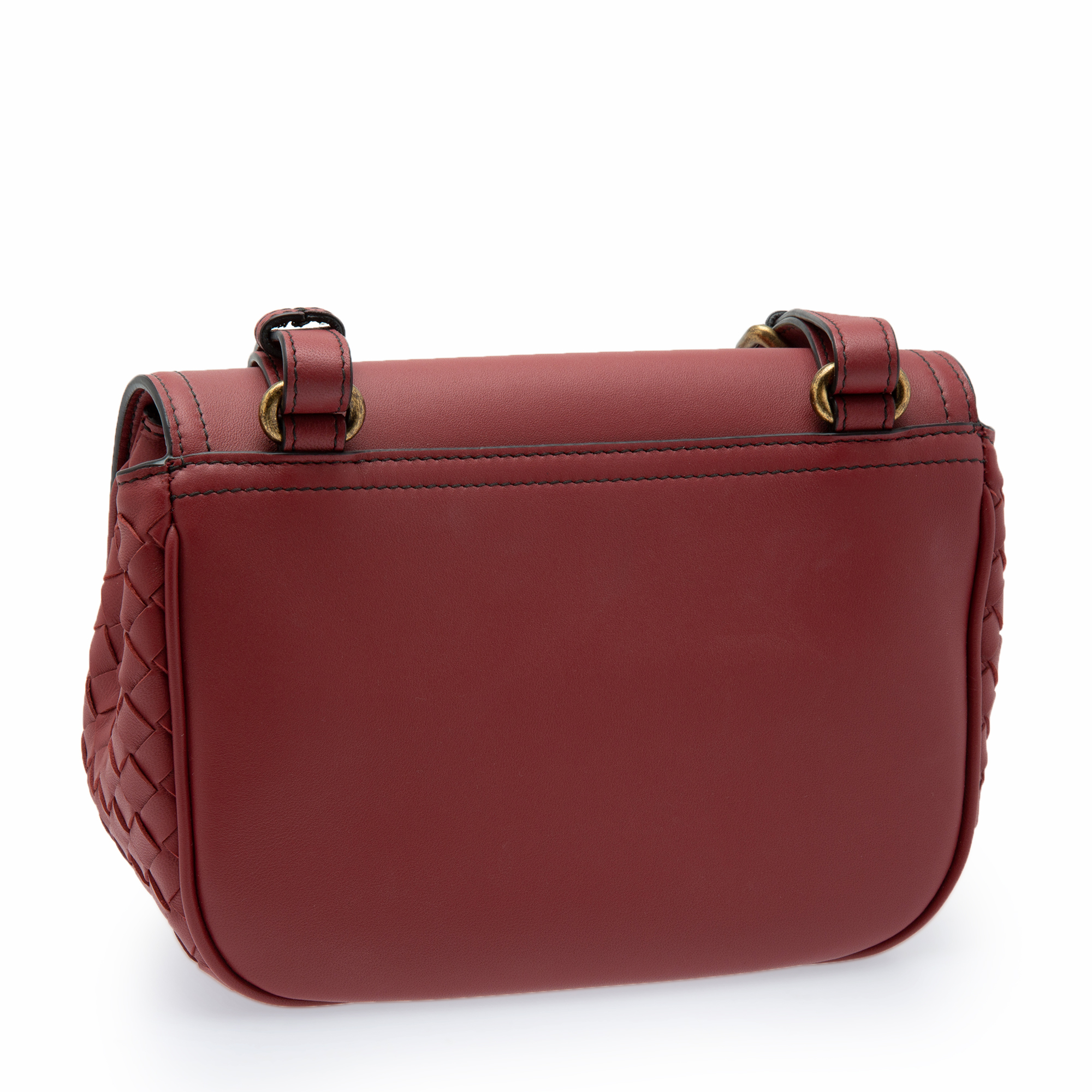 

Luna leather cross-body bag, Black
