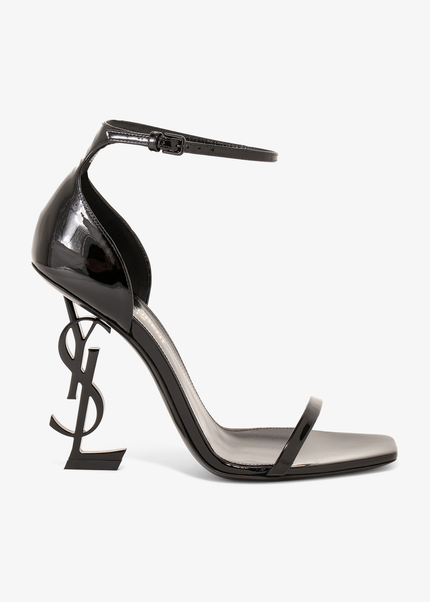 

Opyum patent-leather sandals, Black