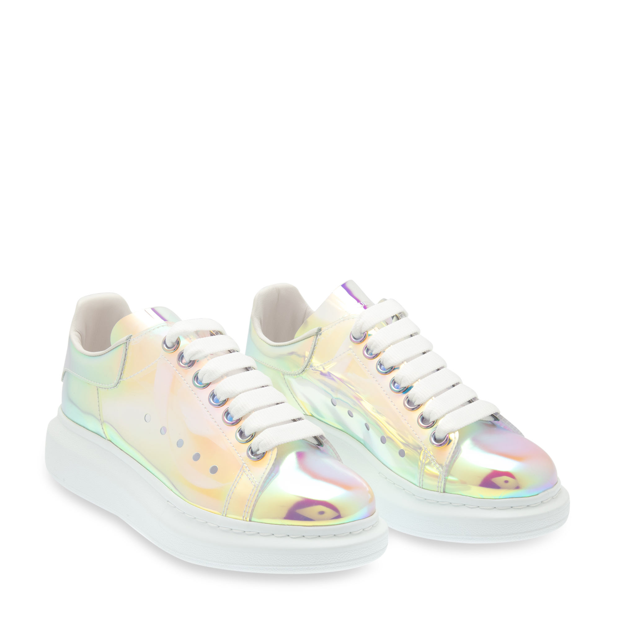 

Leather oversized sneakers, Multi-coloured