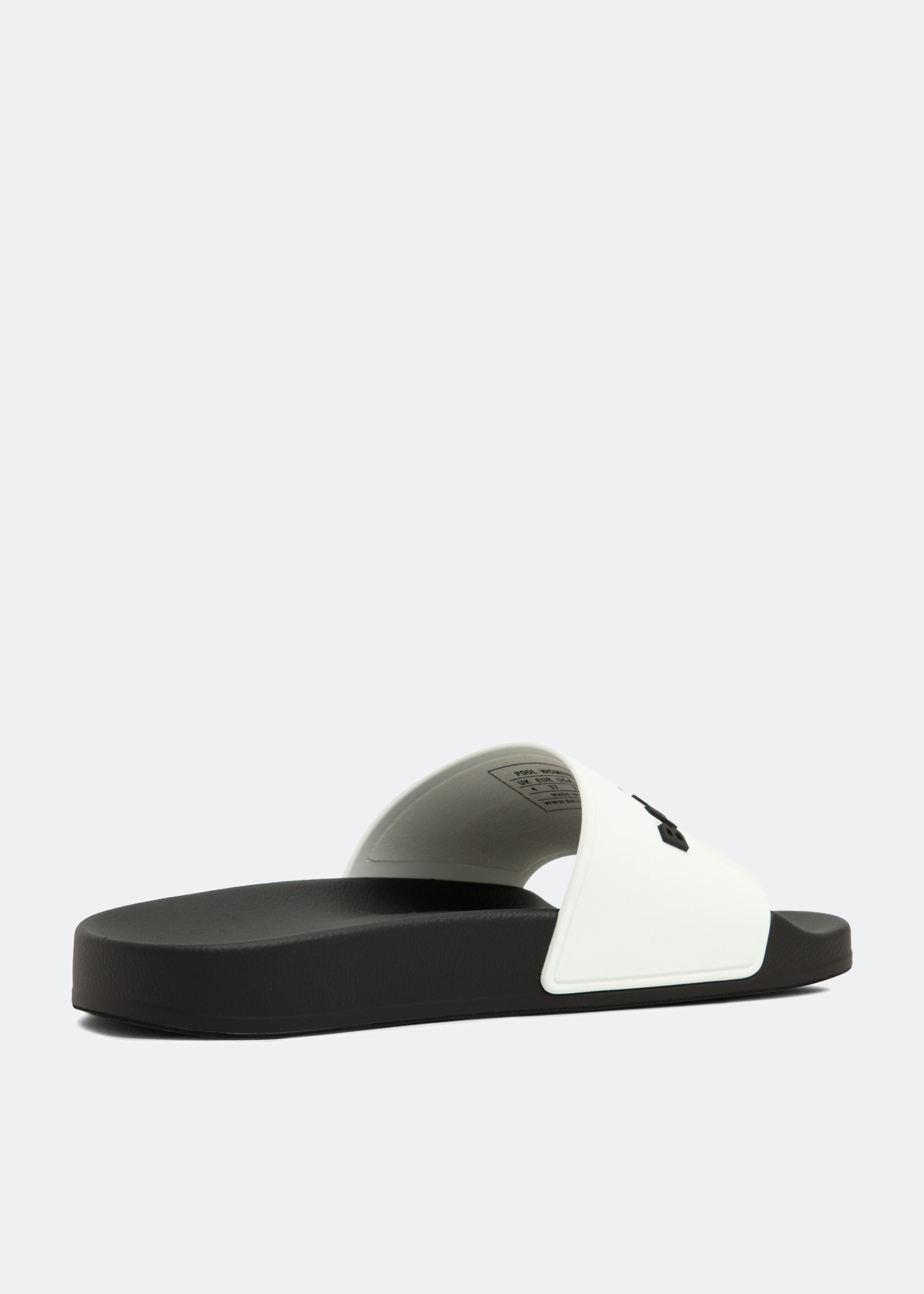 

Pool rubber slides, Black