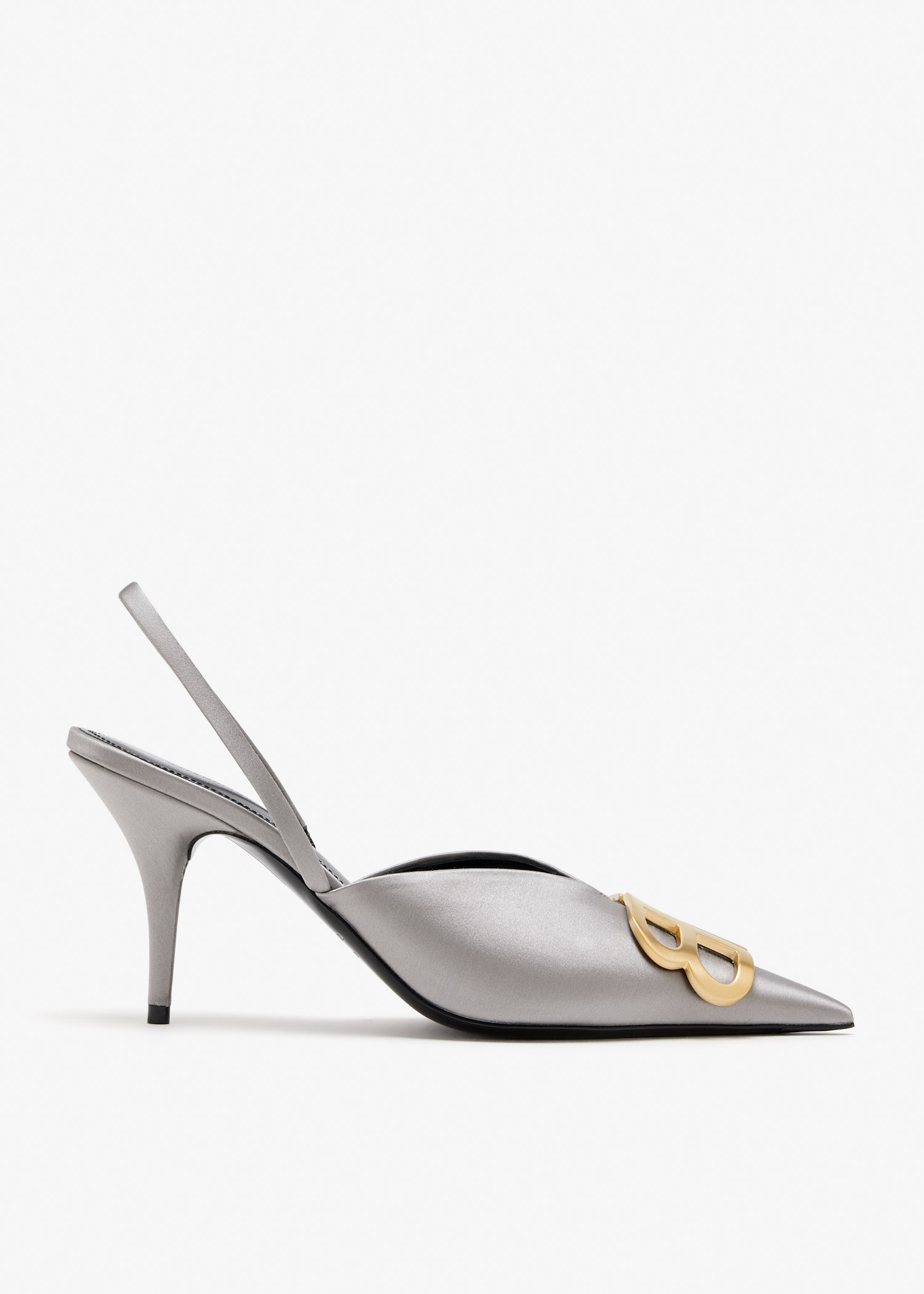 

BB Square Knife slingback pumps, Grey