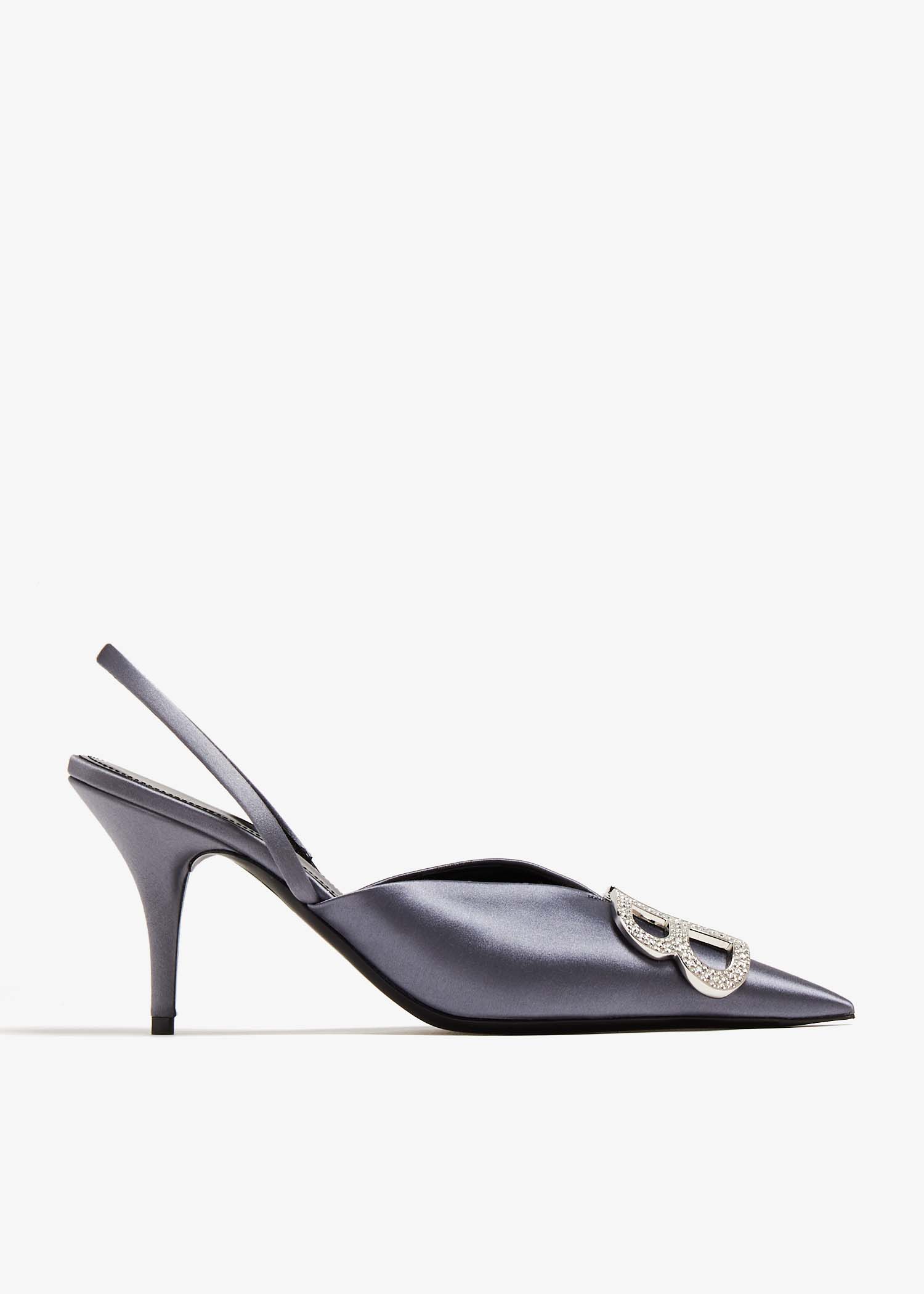 

BB Square Knife slingback pumps, Grey