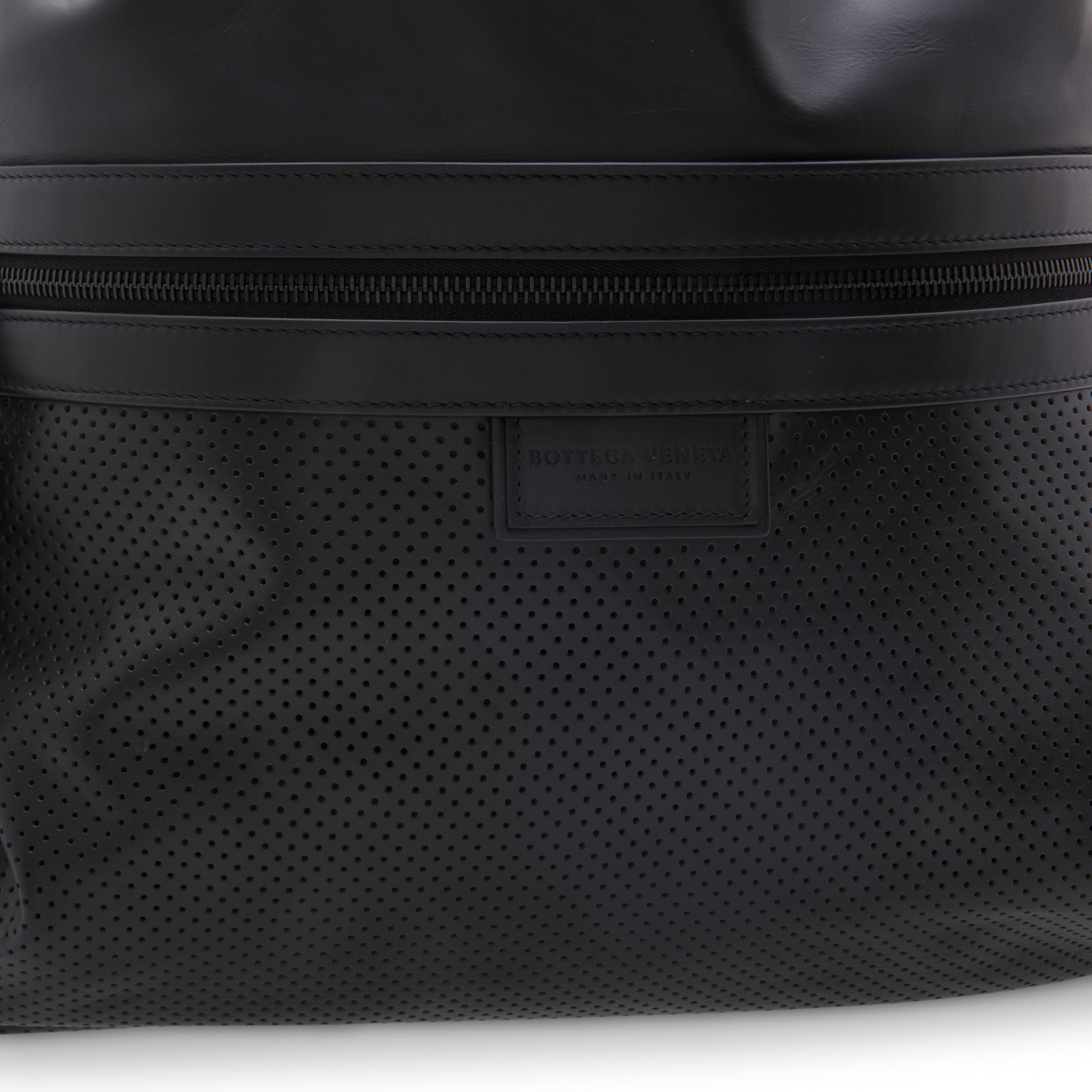 

Flat tote backpack, Black