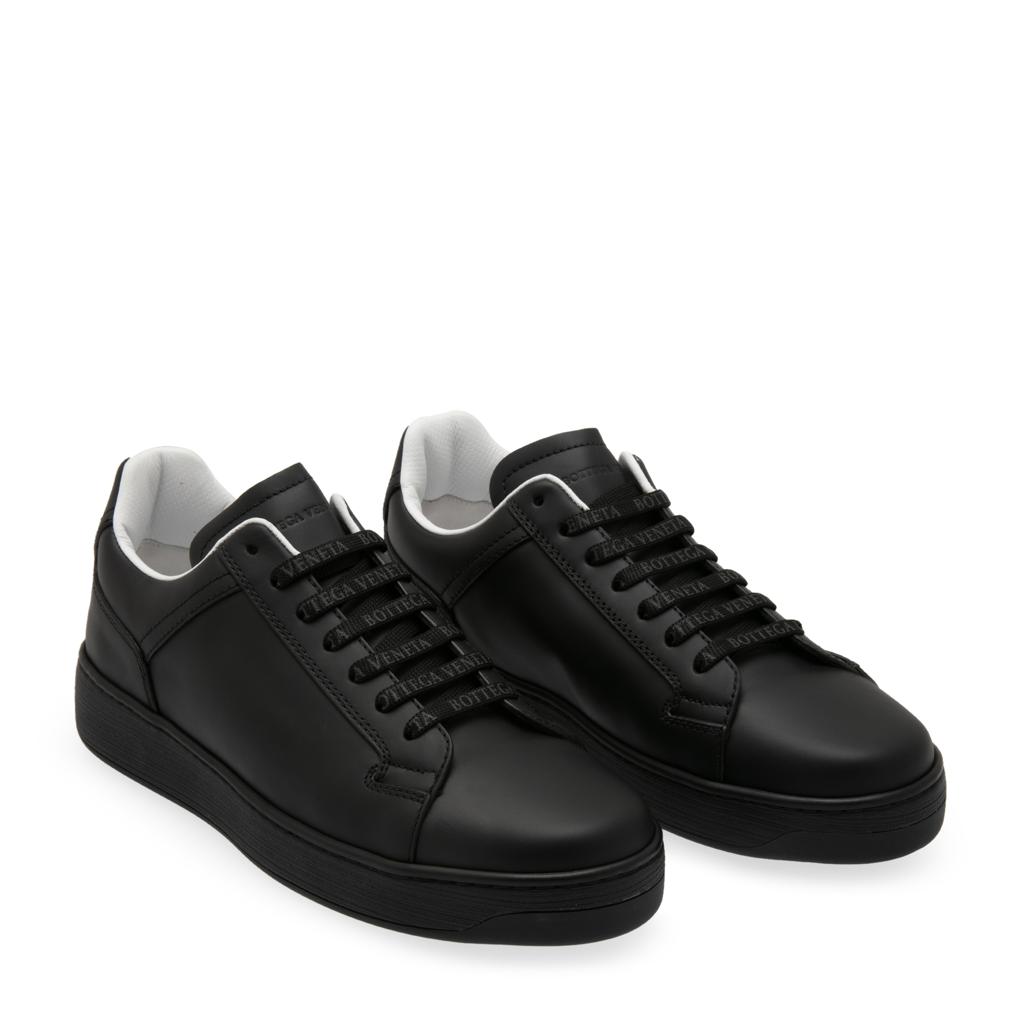 

Leather sneakers, Black