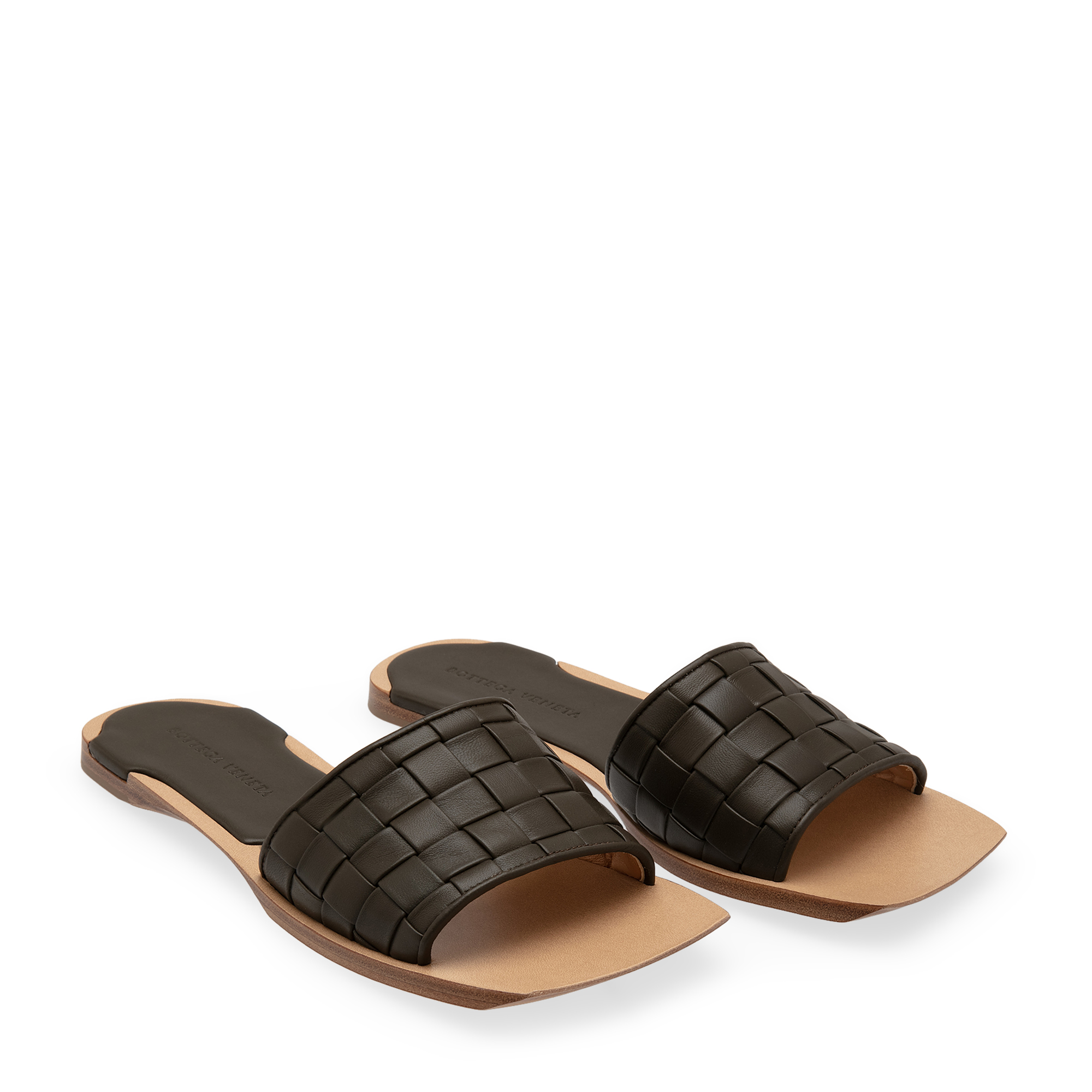 

Square-toe slides, Green