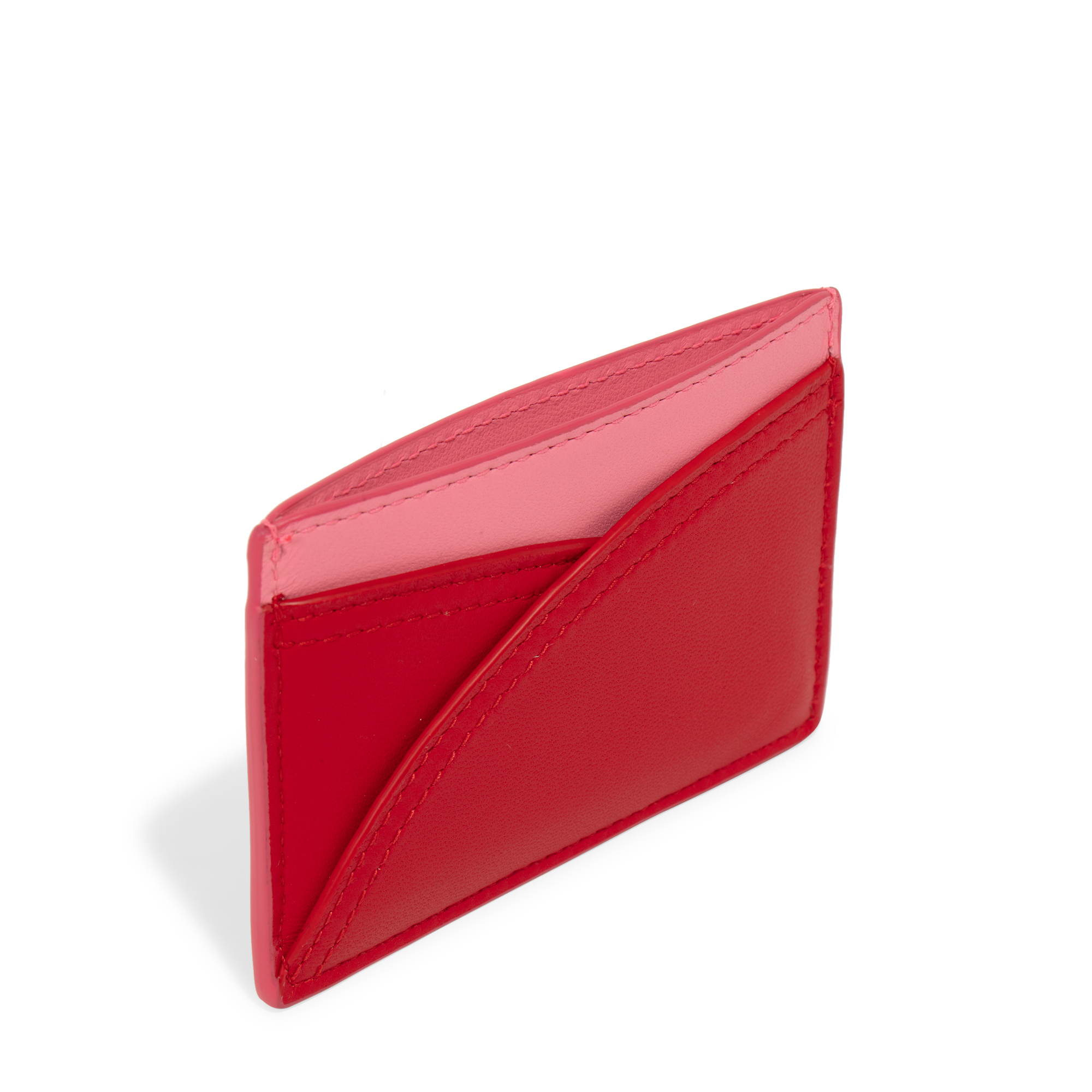 

Bi-colour cardholder, Red