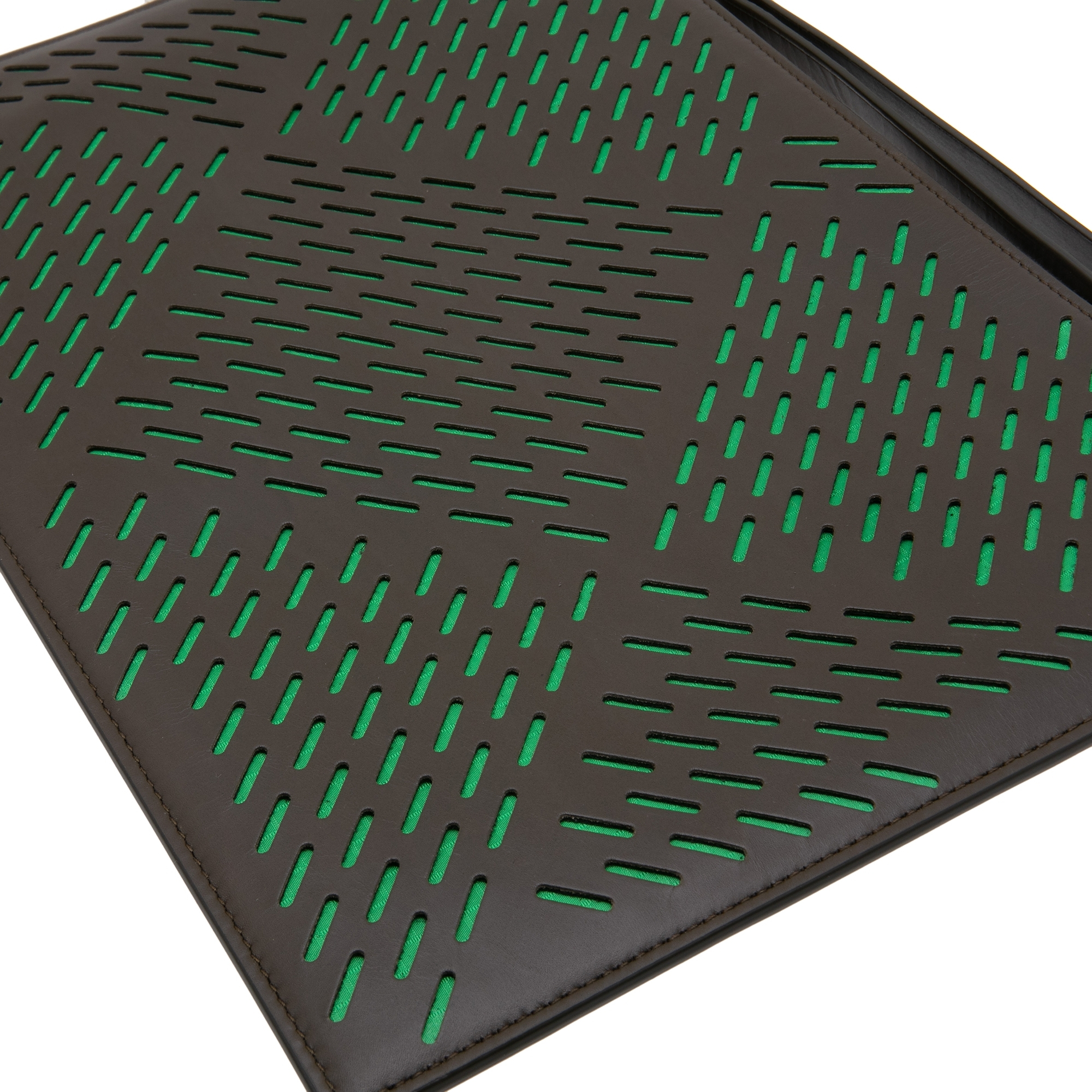 

Perforated pouch, Green