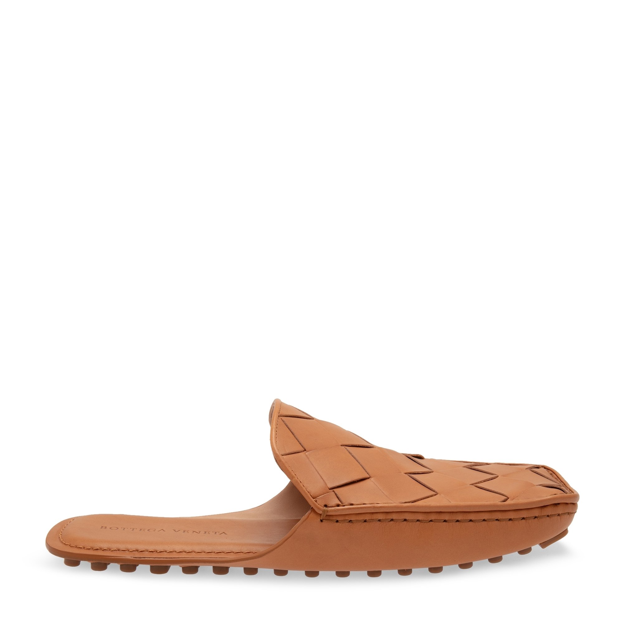 

Maxi Intrecciato slippers, Brown