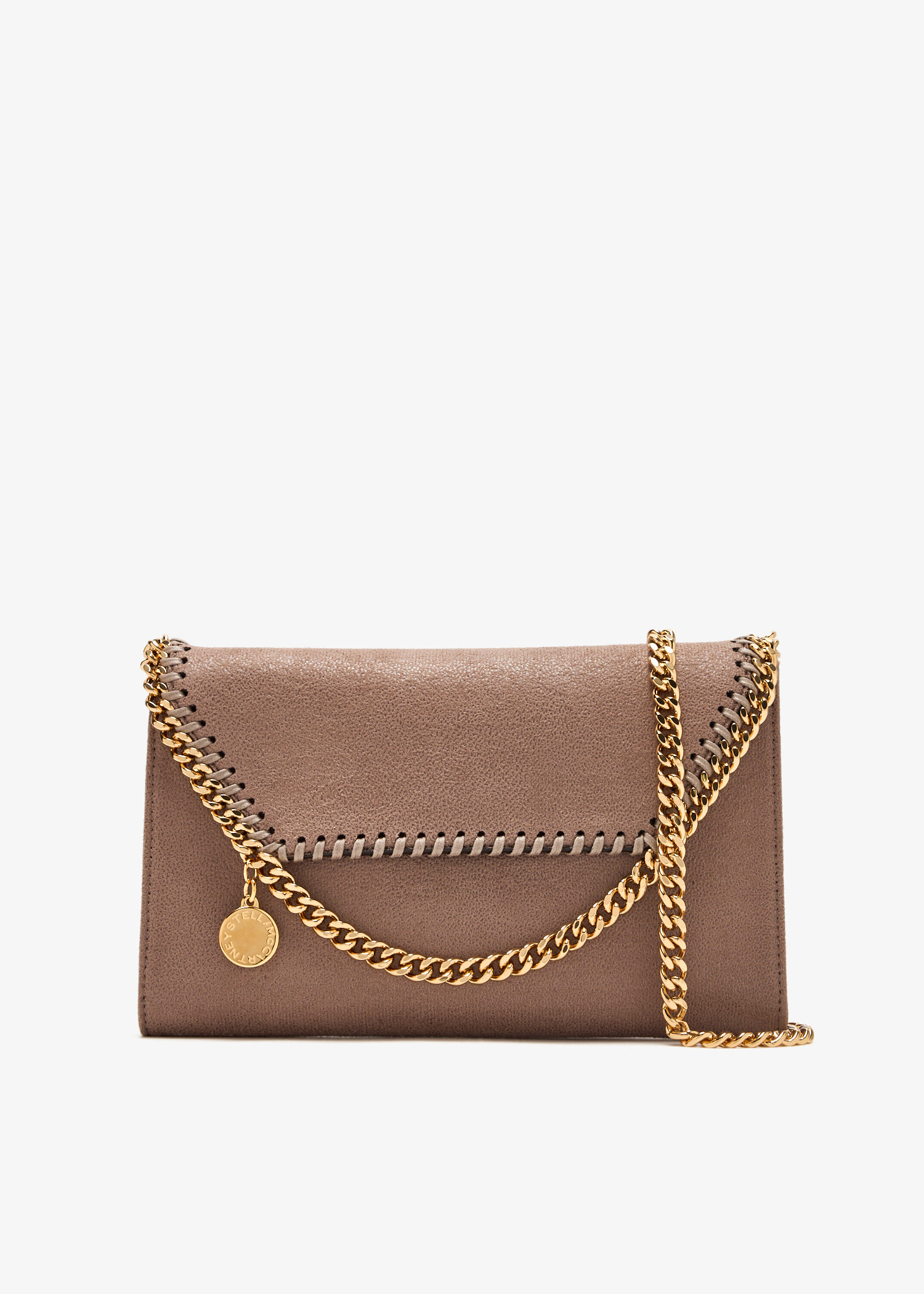 

Falabella wallet crossbody bag, Beige