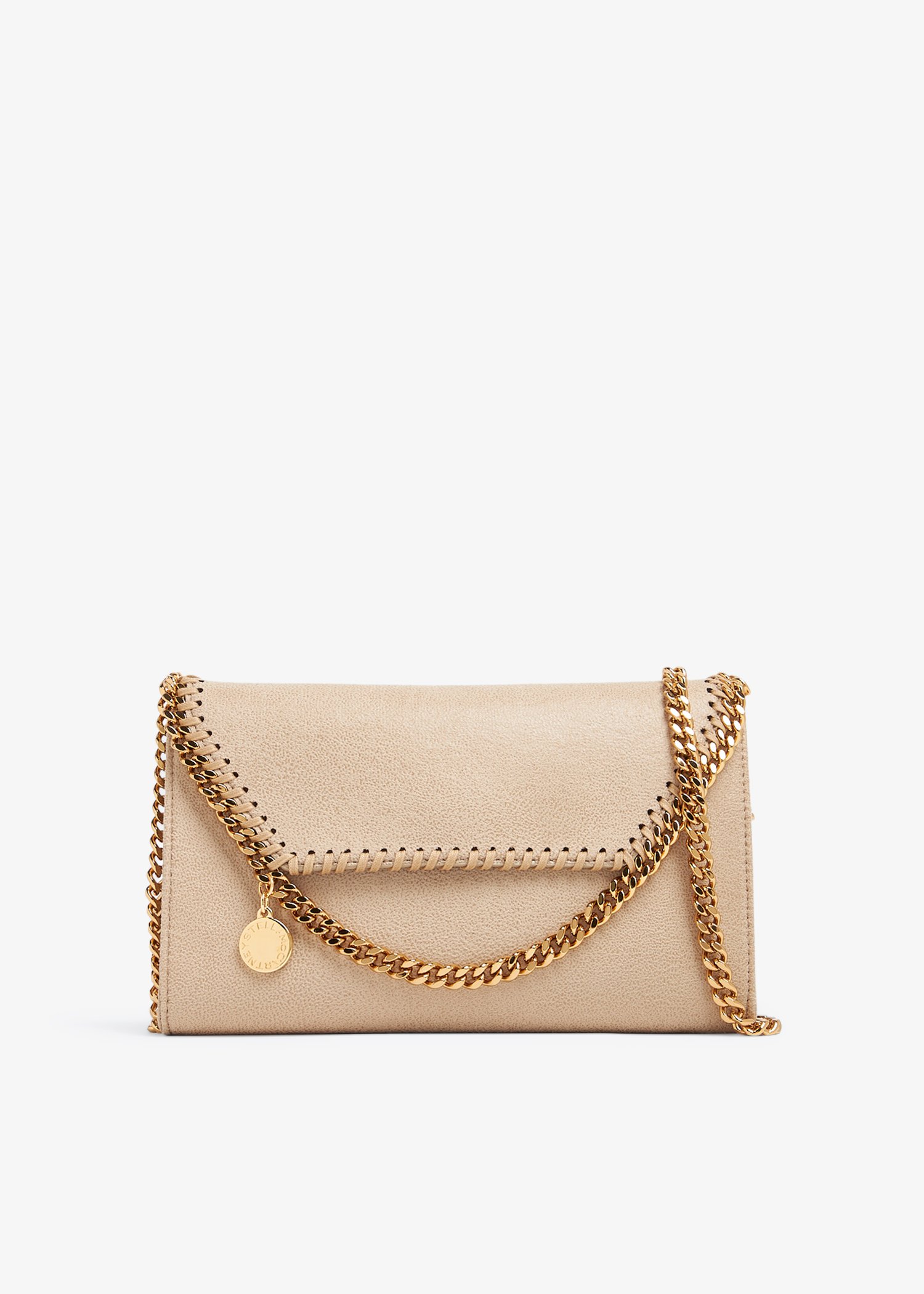 

Falabella wallet crossbody bag, Beige