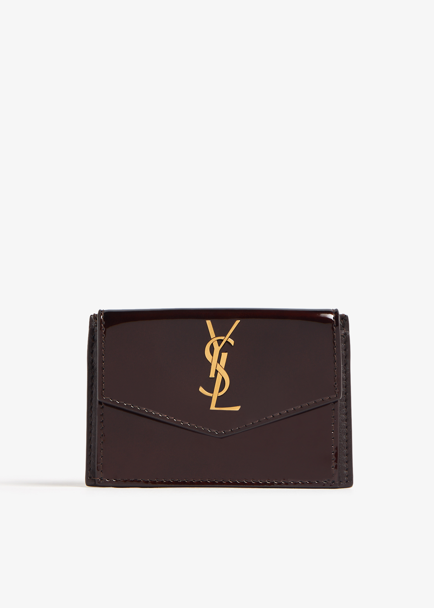 

Cassandre flap card case, Burgundy