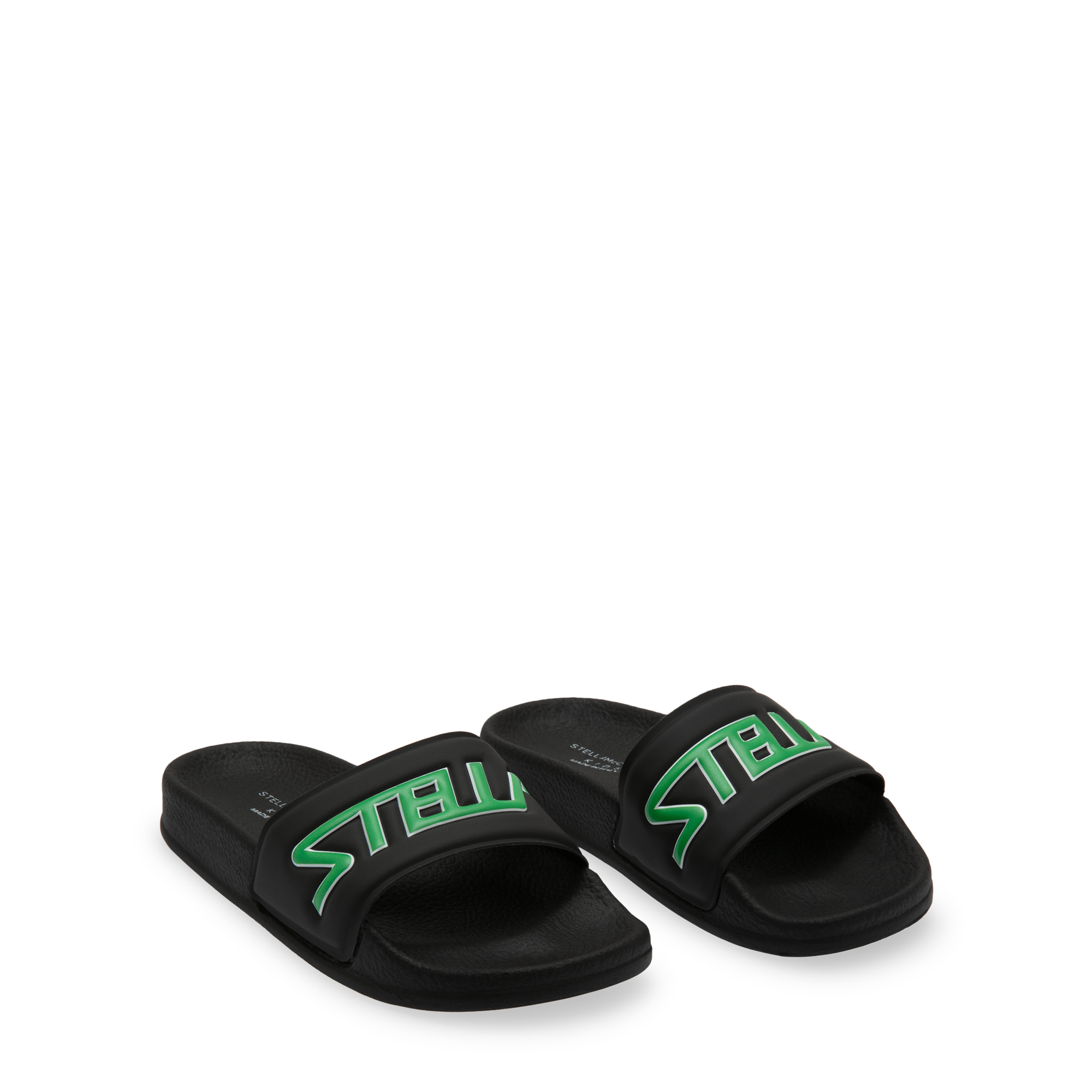 

Rubber slides, Black