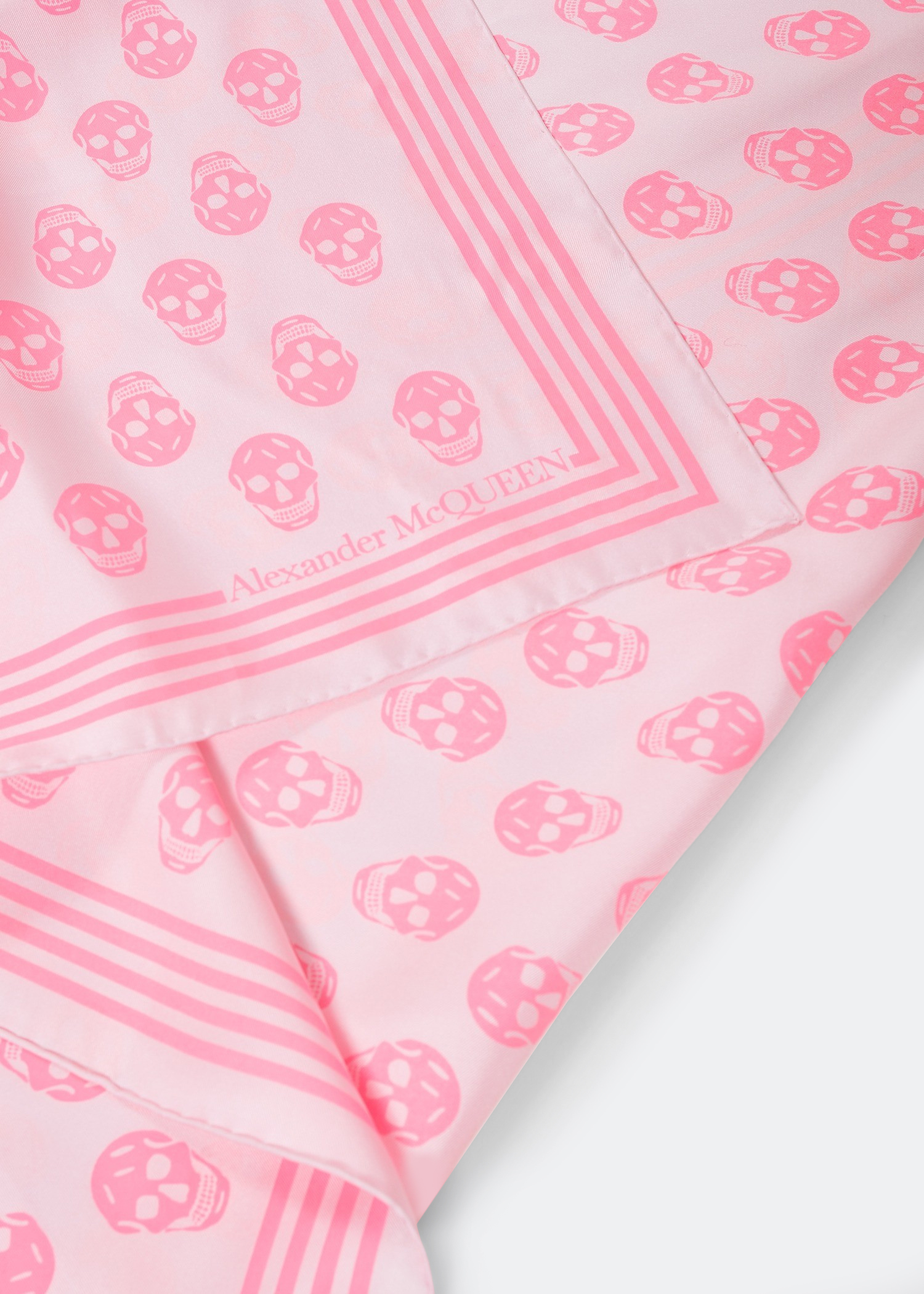 

Skull scarf, Pink