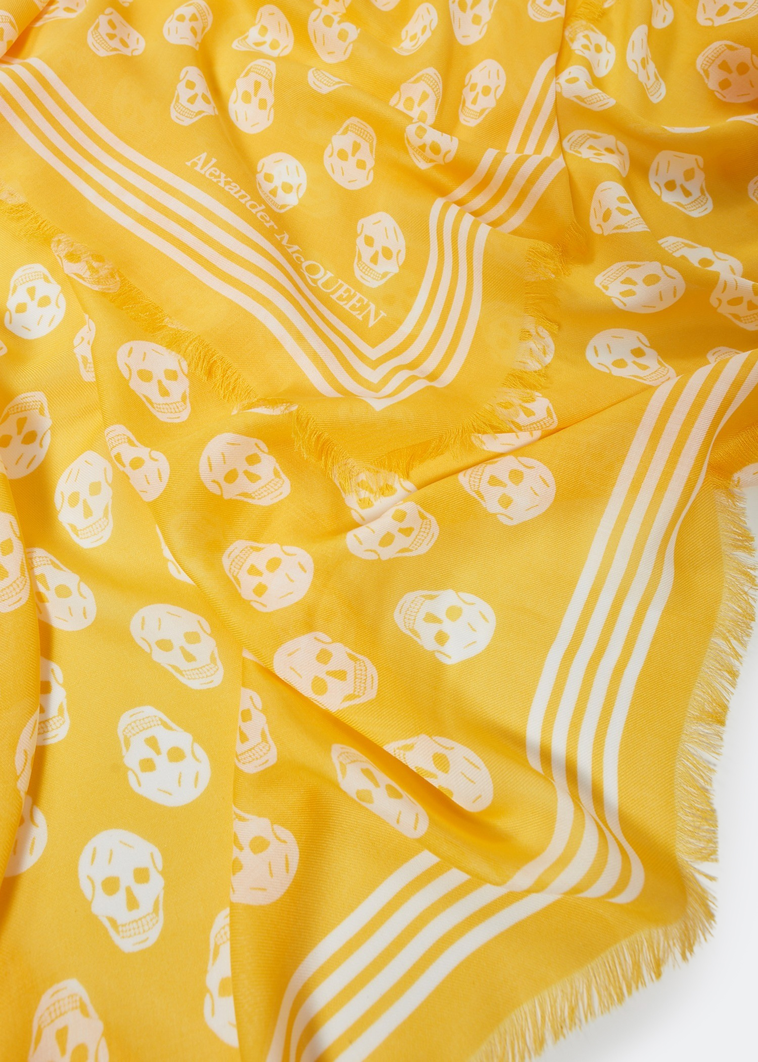 

Biker skull scarf, Yellow