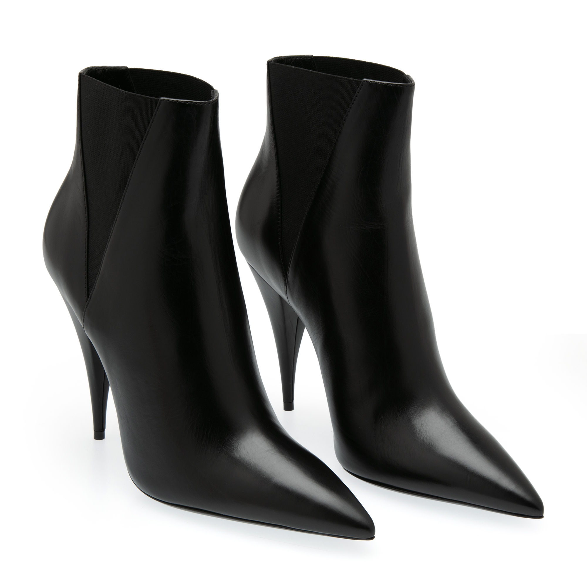 

Kiki leather boots, Black