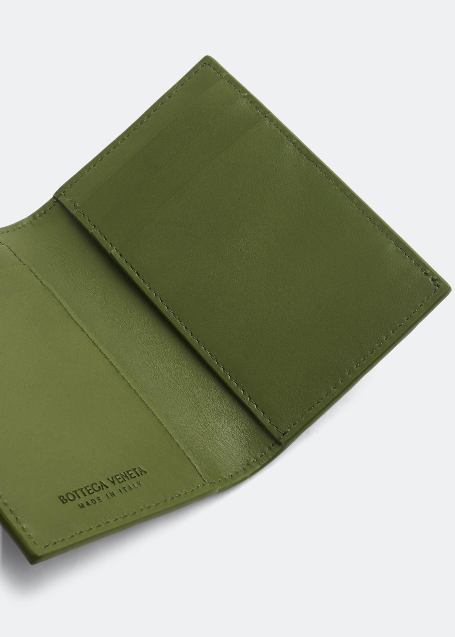 

Flap card case, Green