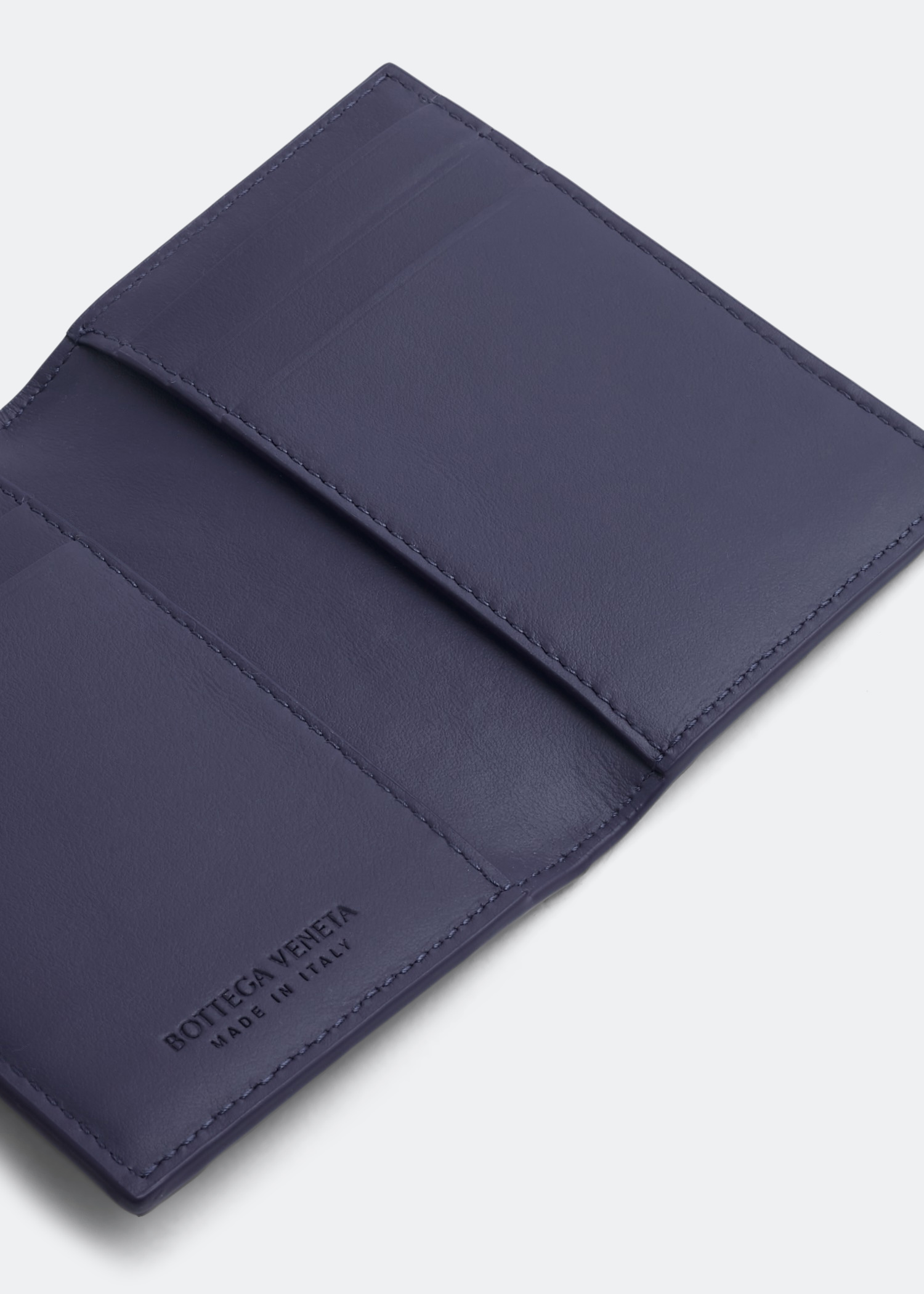 

Flap card case, Blue