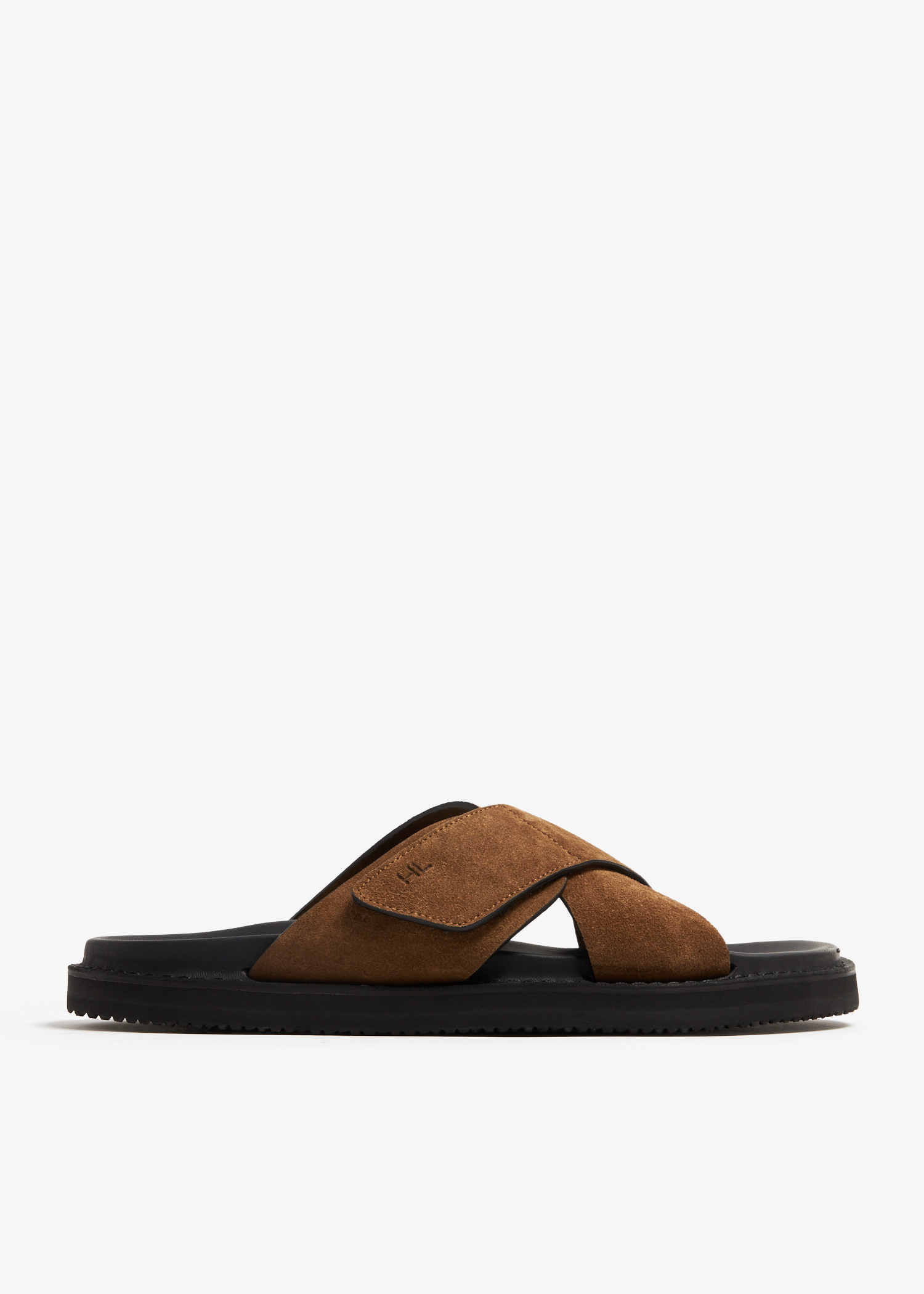 

Promenade cross sandals, Brown