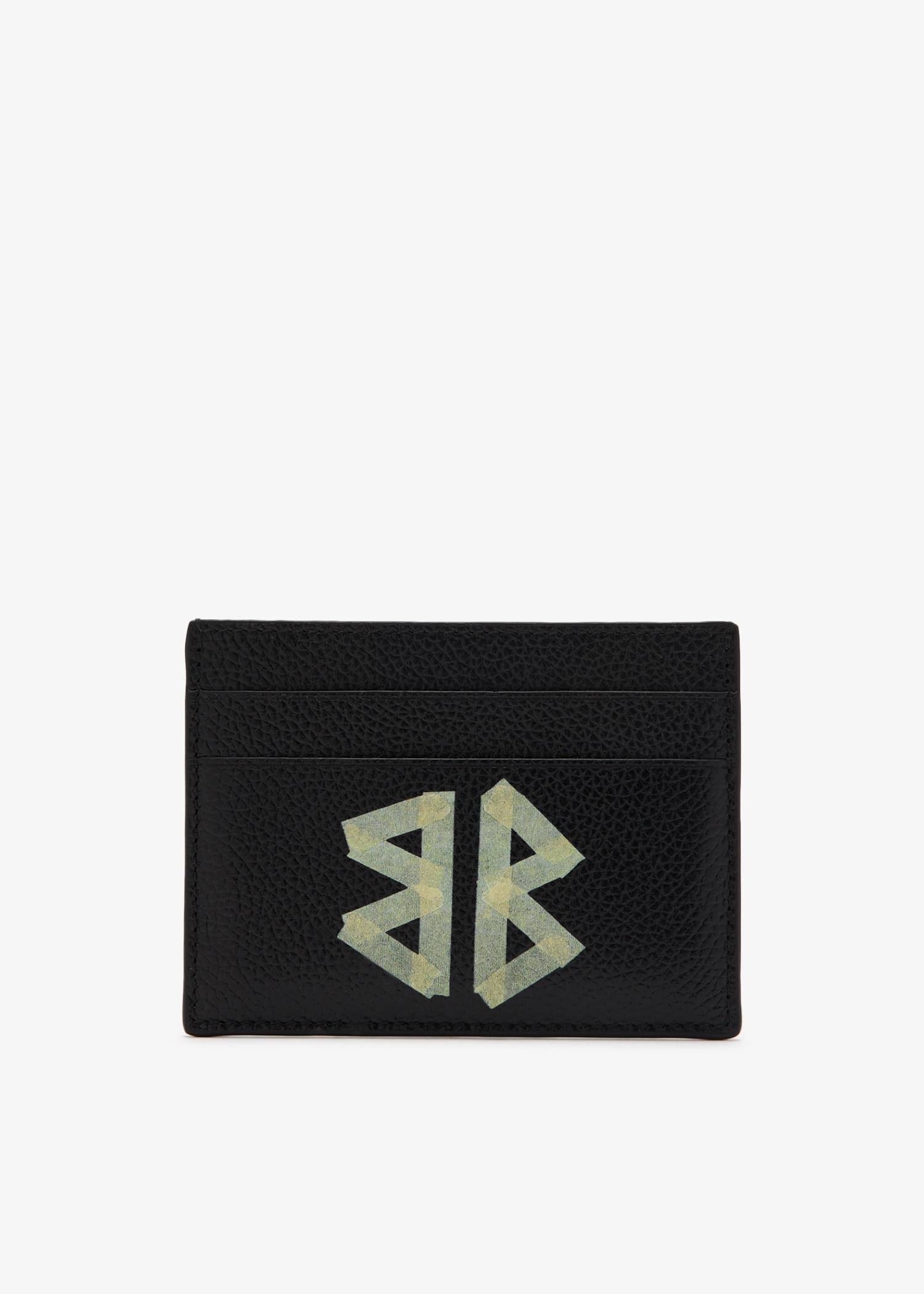 

Logo cash card holder, Black