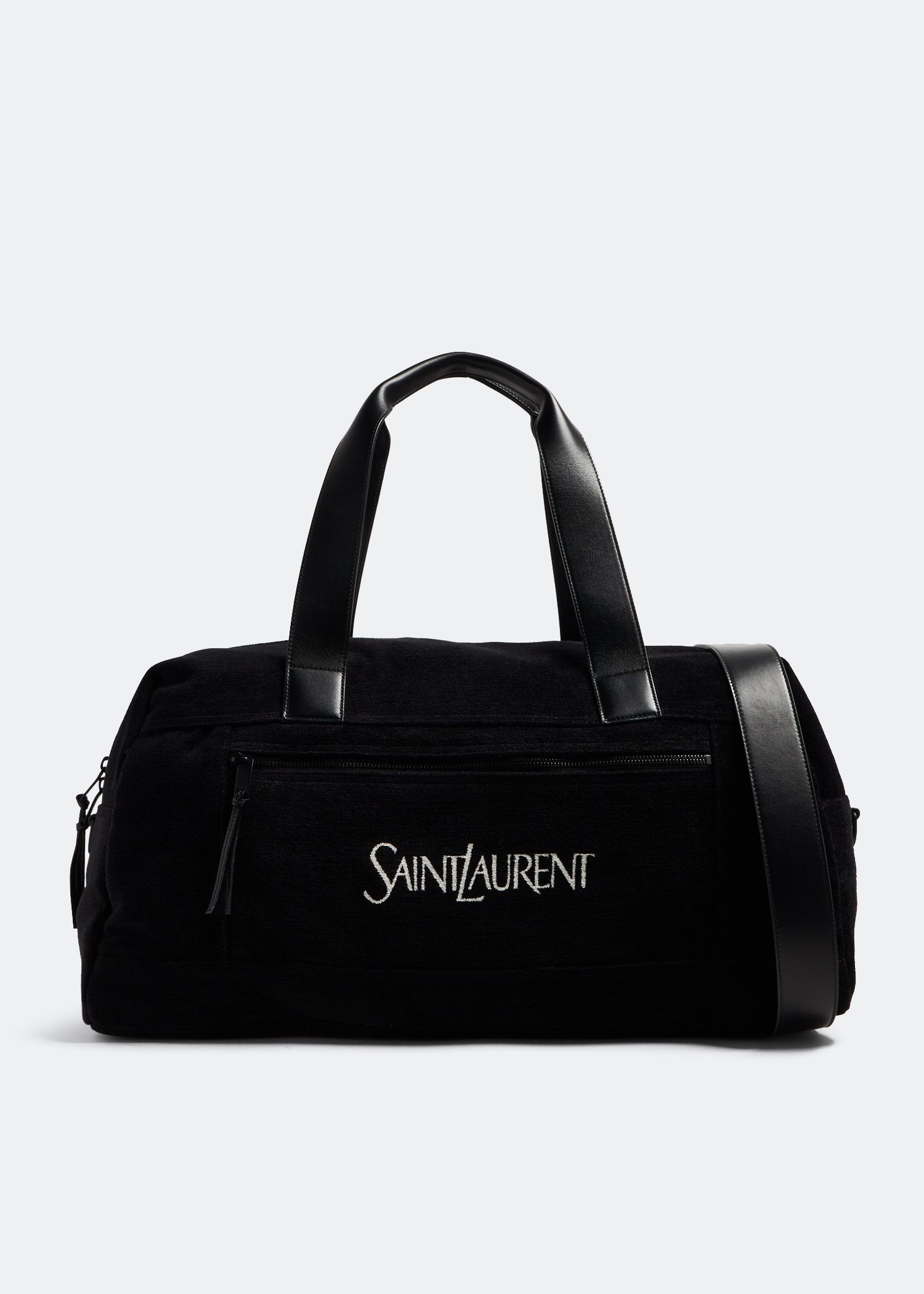 

Jacquard logo duffle bag, Black