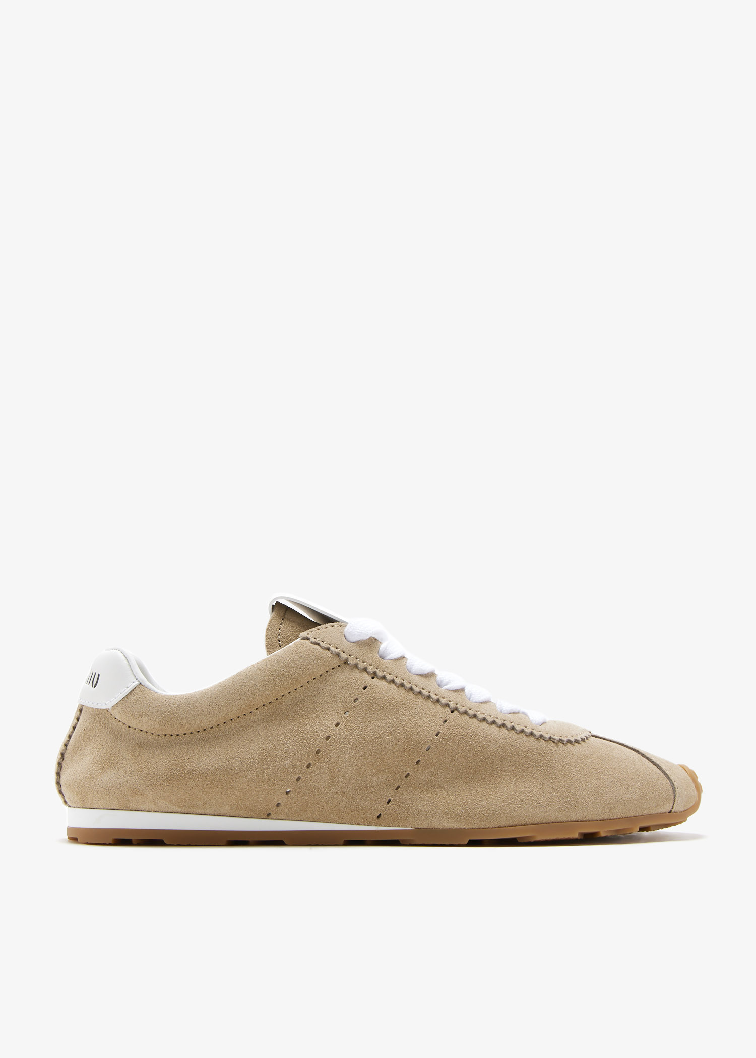 

Plume suede sneakers, Beige