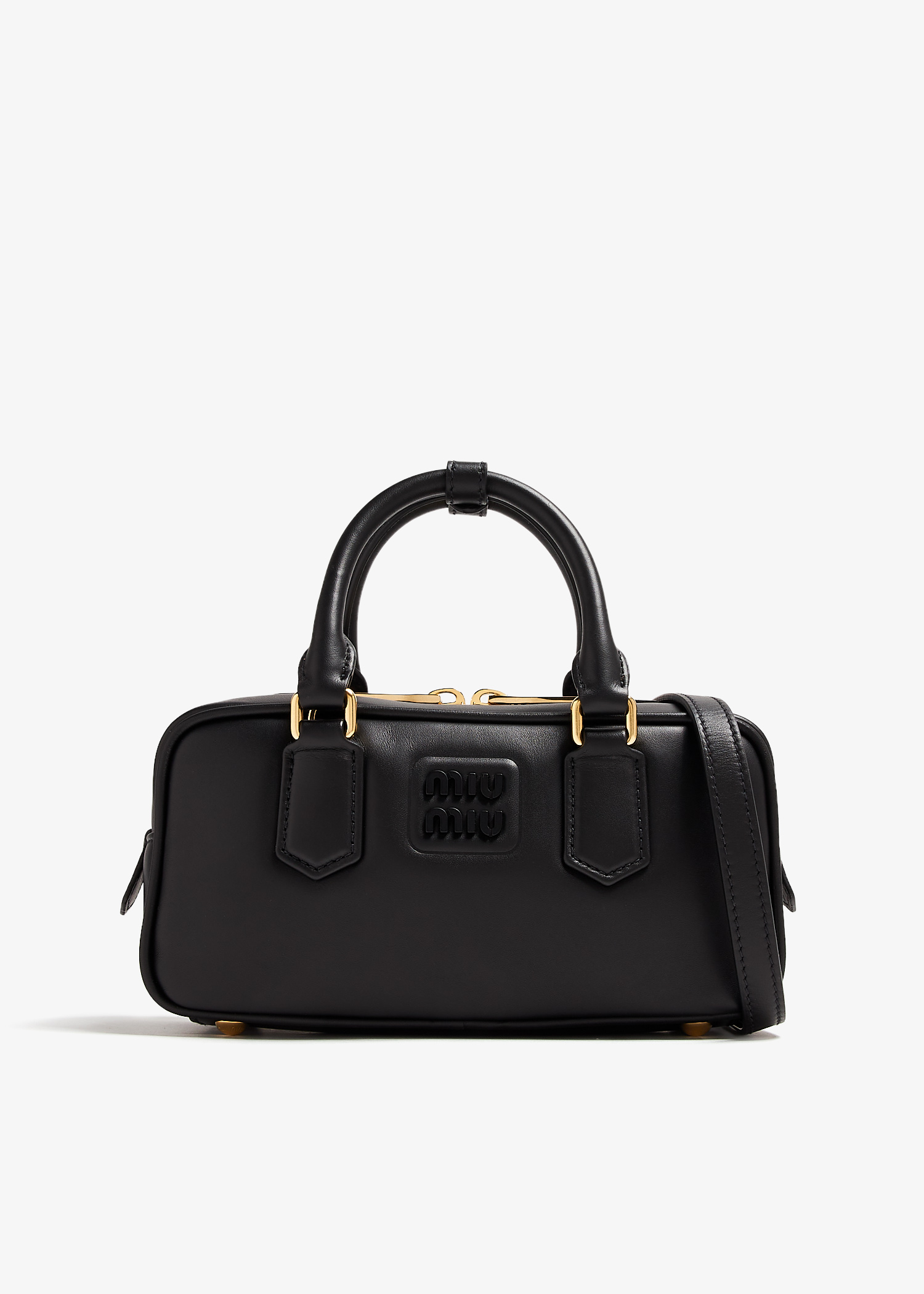 

Arcadie leather bag, Black