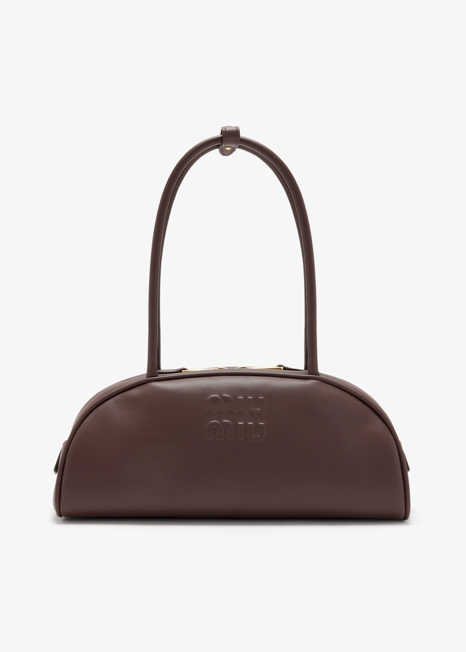 

Beau leather medium bag, Brown